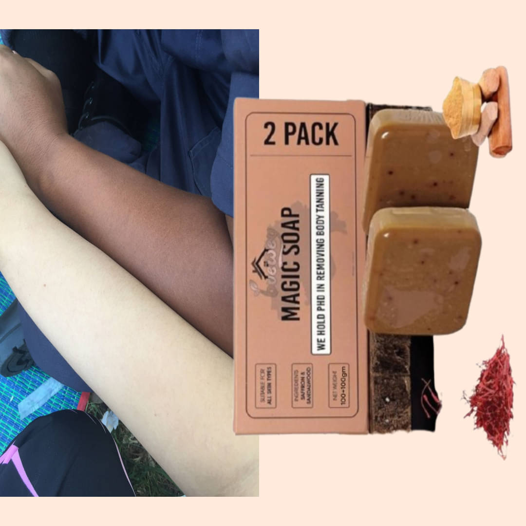 BUEWEY Beauty GHARI Soap Magic And Saffron Bath Soap for All Skin Type ( Pack of 2 ) BUEWEY Beauty GHARI Soap Magic And Saffron Bath Soap for All Skin Type ( Pack of 2 )