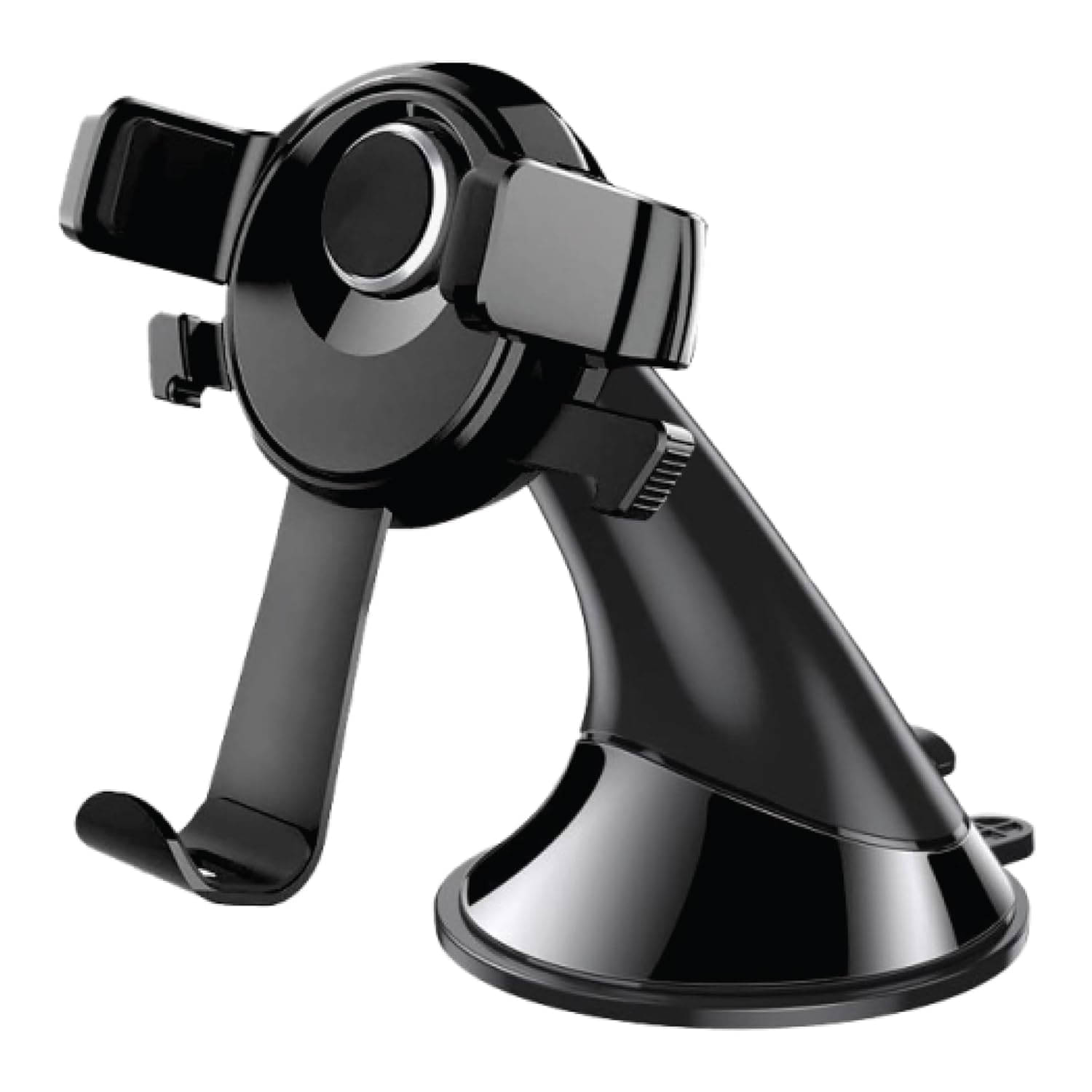GEEO Dashboard & Windshield Suction Cup Car Mobile Holder - Black GEEO Dashboard & Windshield Suction Cup Car Mobile Holder - Black