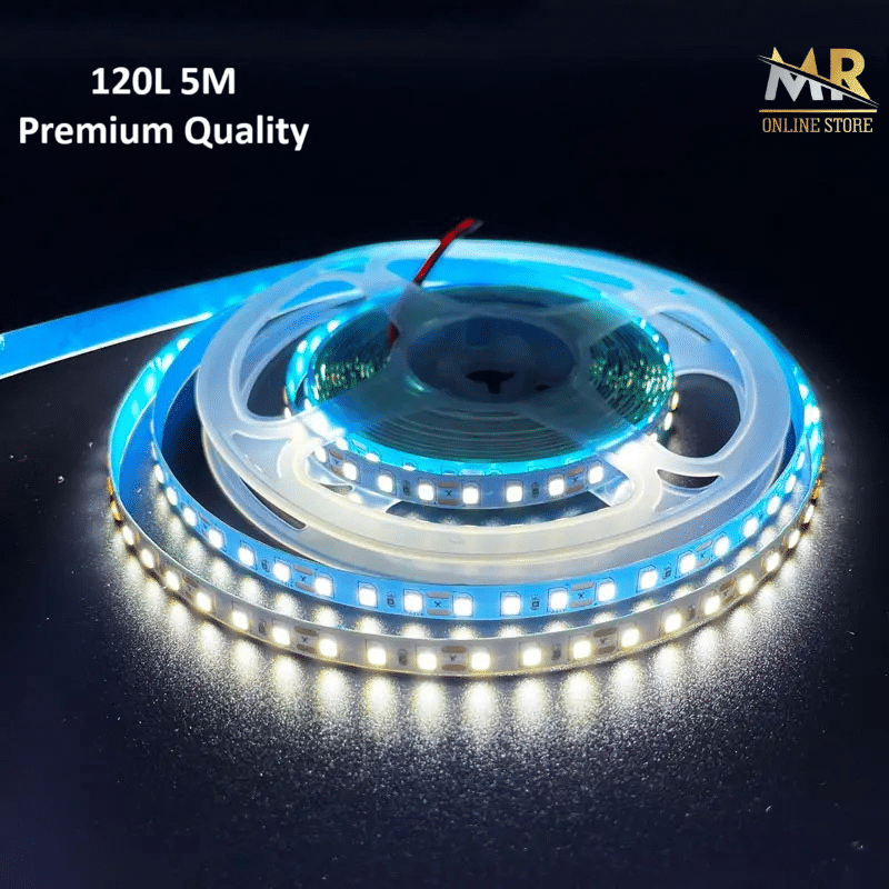     			MR ONLINE STORE White 5Mtr LED Strip ( Pack of 1 )