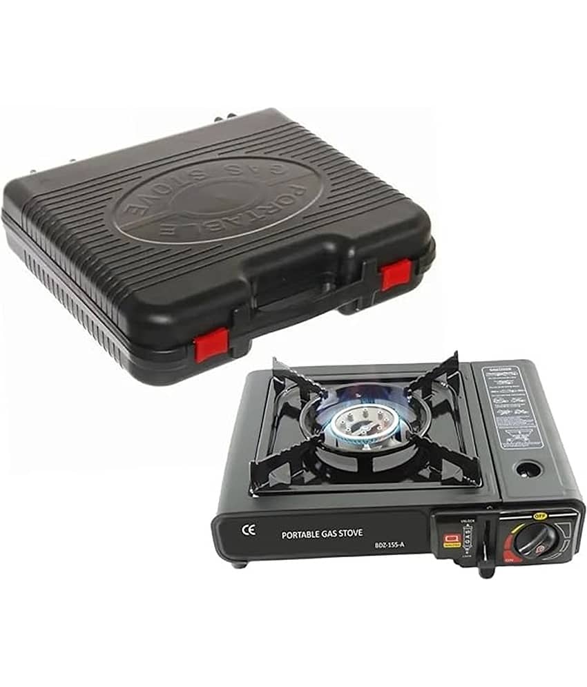 Portable Camping Stove With CarryIng Case | 2 IN Portable Camping Stove | Gas Powerd Single Burn Stove For Outdoor, Camping, Hiking, Trekking - Sports and Fitness Equipment | Buy online on ZillyBuy