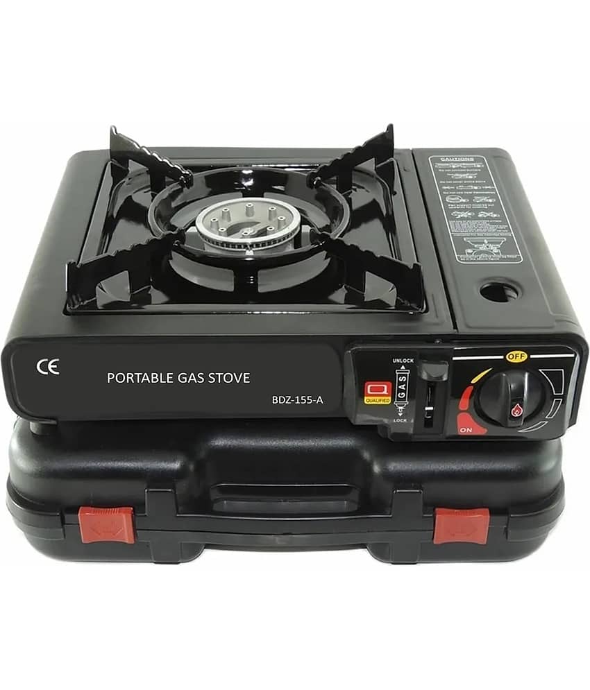 Portable Camping Stove With CarryIng Case | 2 IN Portable Camping Stove | Gas Powerd Single Burn Stove For Outdoor, Camping, Hiking, Trekking - Sports and Fitness Equipment | Buy online on ZillyBuy