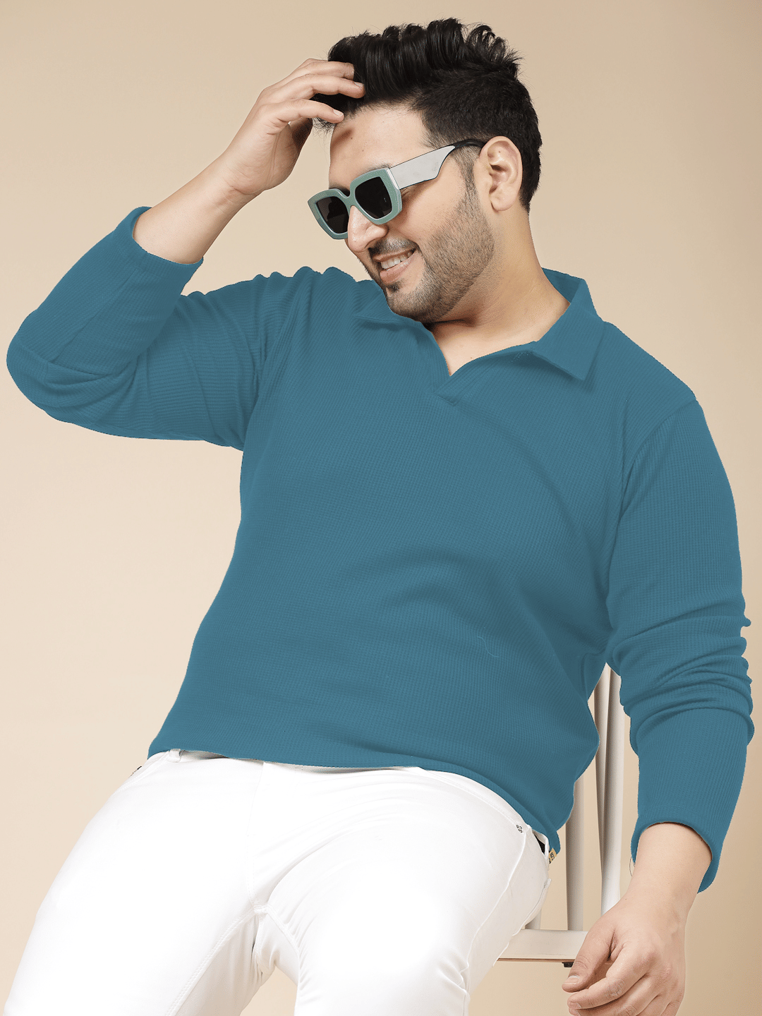 Rigo Men Cotton Regular Fit Solid Polo T Shirt ( Teal Blue ) Rigo Men Cotton Regular Fit Solid Polo T Shirt ( Teal Blue )
