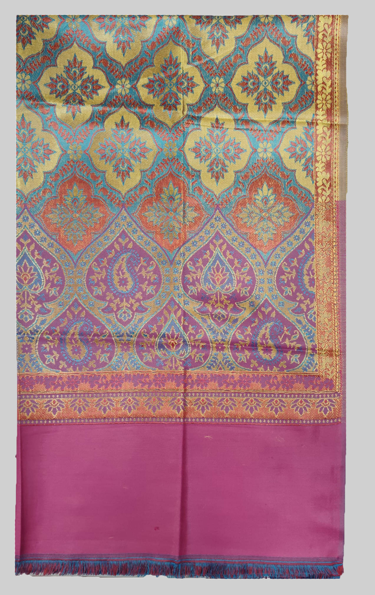     			Soul Essence Pink Printed Shawl - ( Pack of 1 )