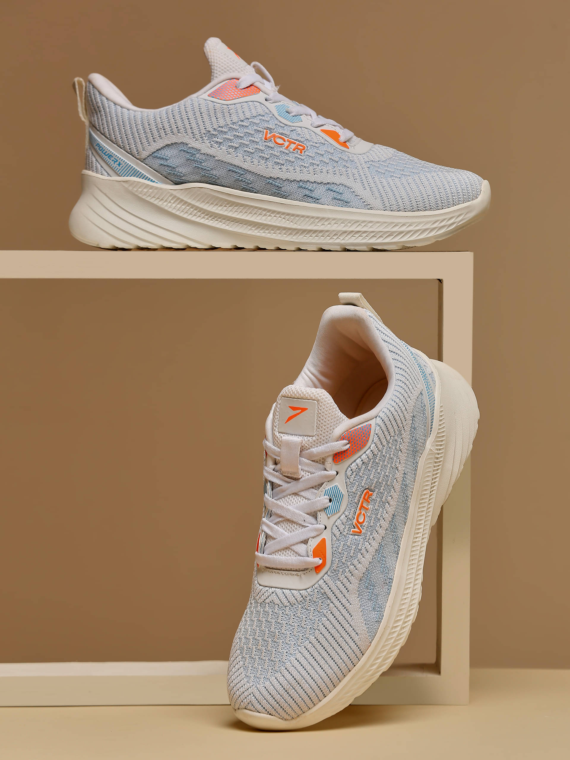 VCTR PWX01 Powerx Off White Men's Sports Running Shoes VCTR PWX01 Powerx Off White Men's Sports Running Shoes