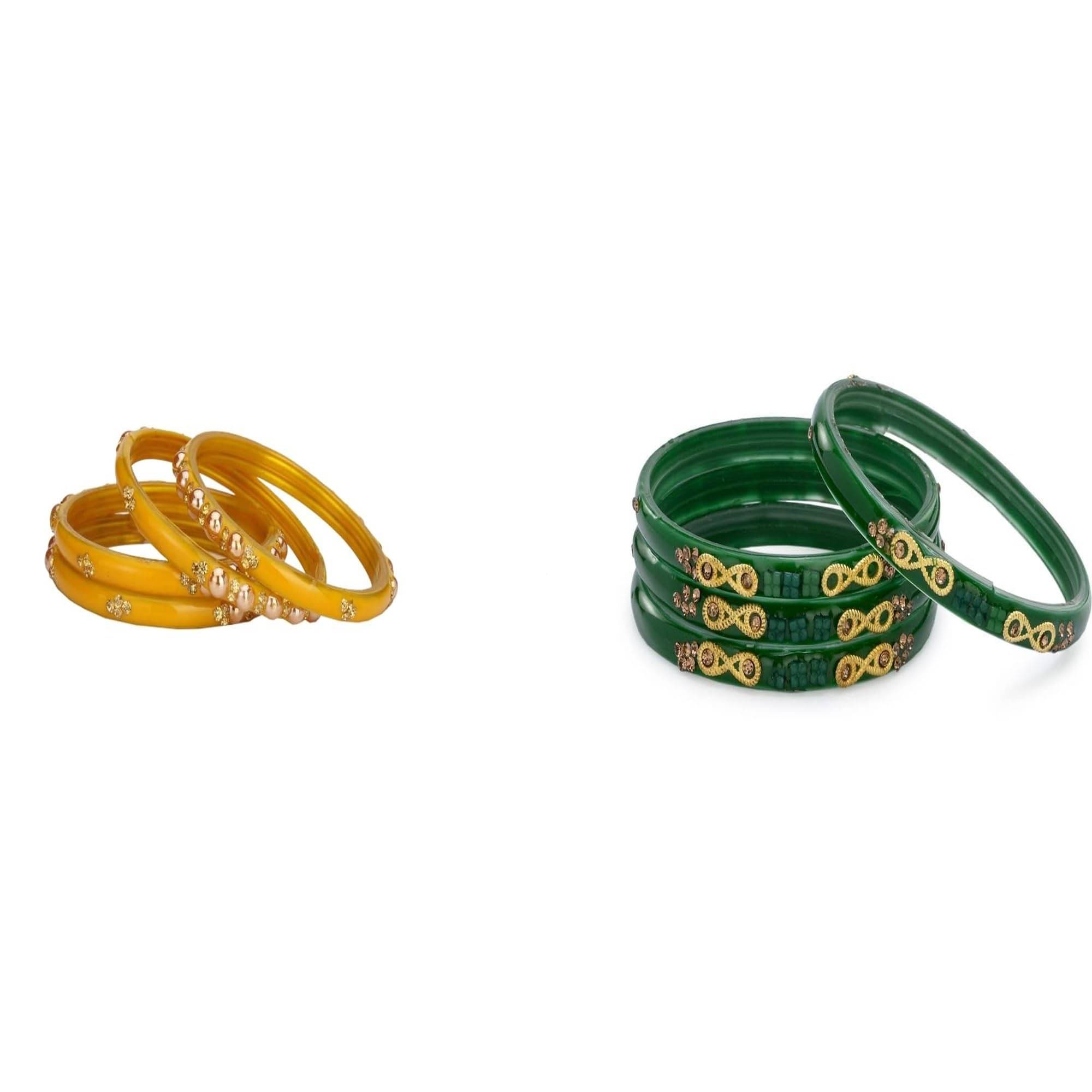 AFAST Multicolor Bangle Set ( Pack of 2 ) AFAST Multicolor Bangle Set ( Pack of 2 )