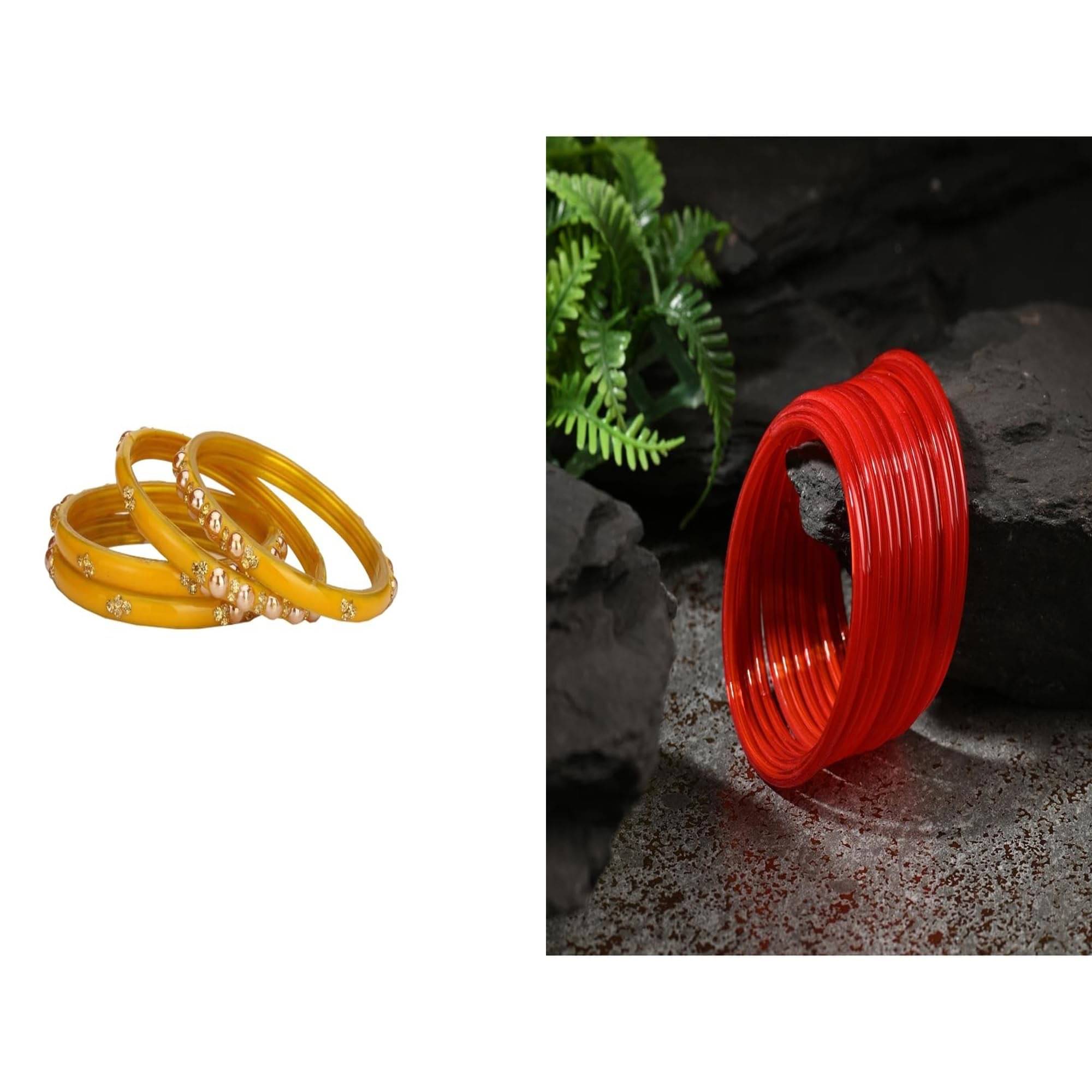     			AFAST Multicolor Bangle Set ( Pack of 2 )
