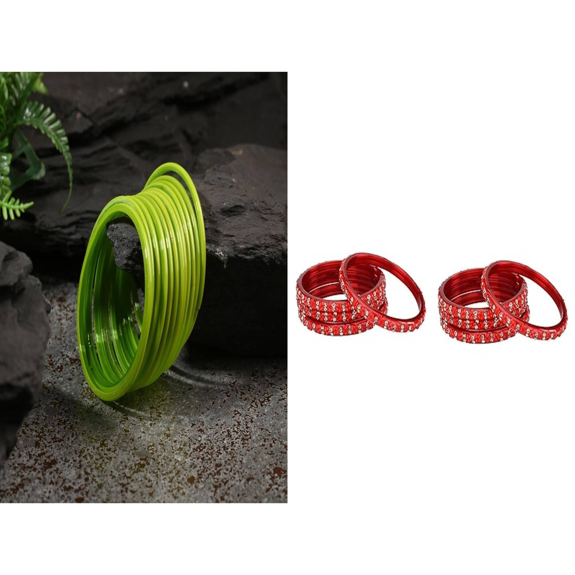 AFAST Multicolor Bangle Set ( Pack of 2 ) AFAST Multicolor Bangle Set ( Pack of 2 )