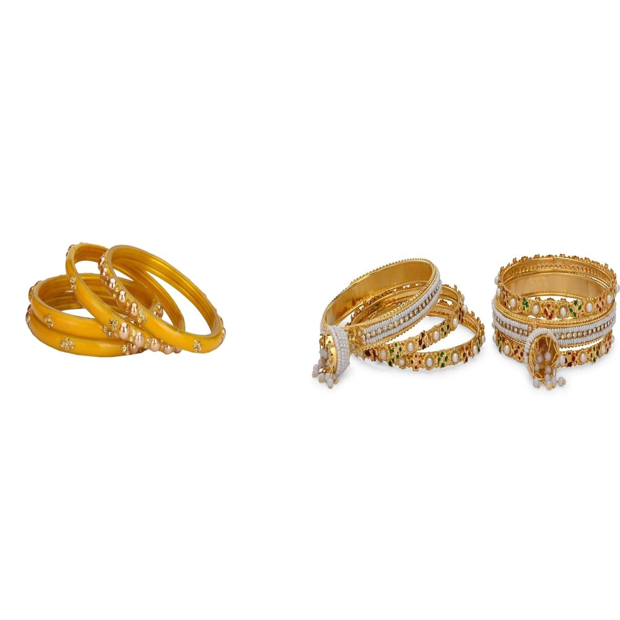     			AFAST Multicolor Bangle Set ( Pack of 2 )