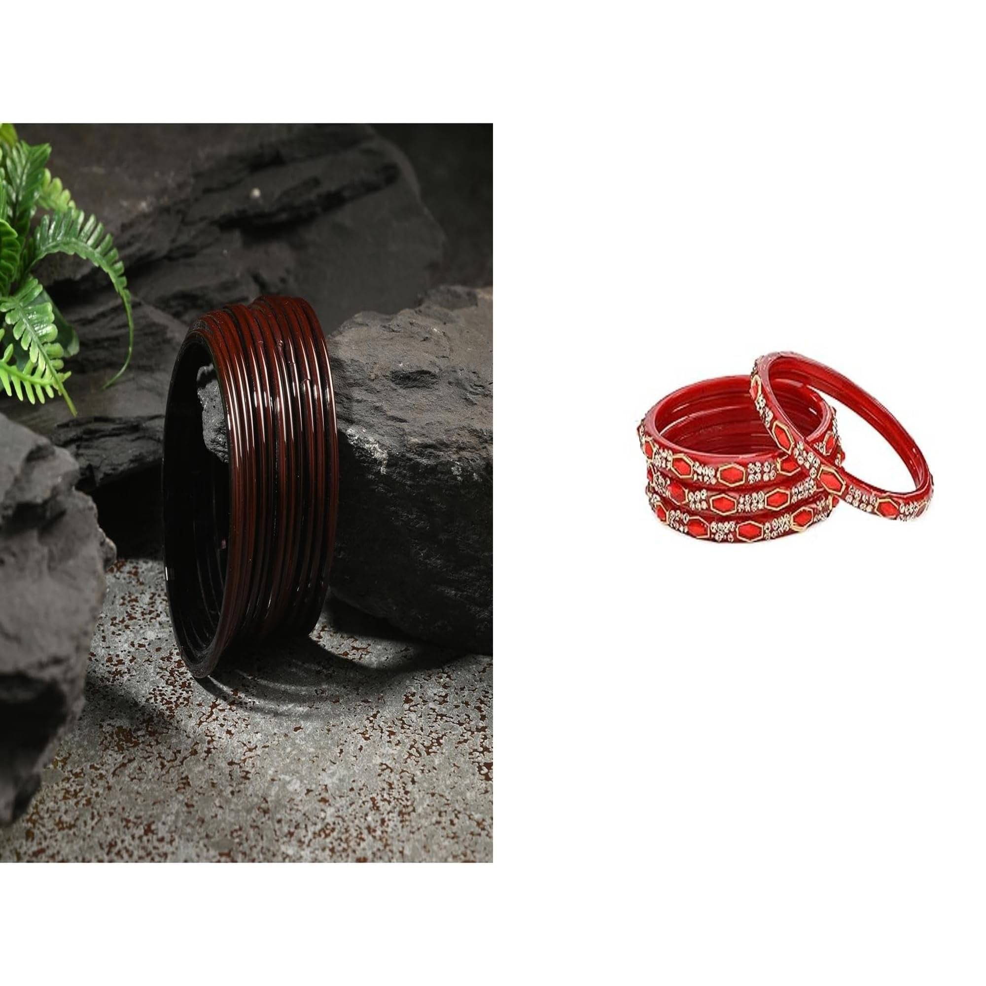 AFAST Multicolor Bangle Set ( Pack of 2 ) AFAST Multicolor Bangle Set ( Pack of 2 )
