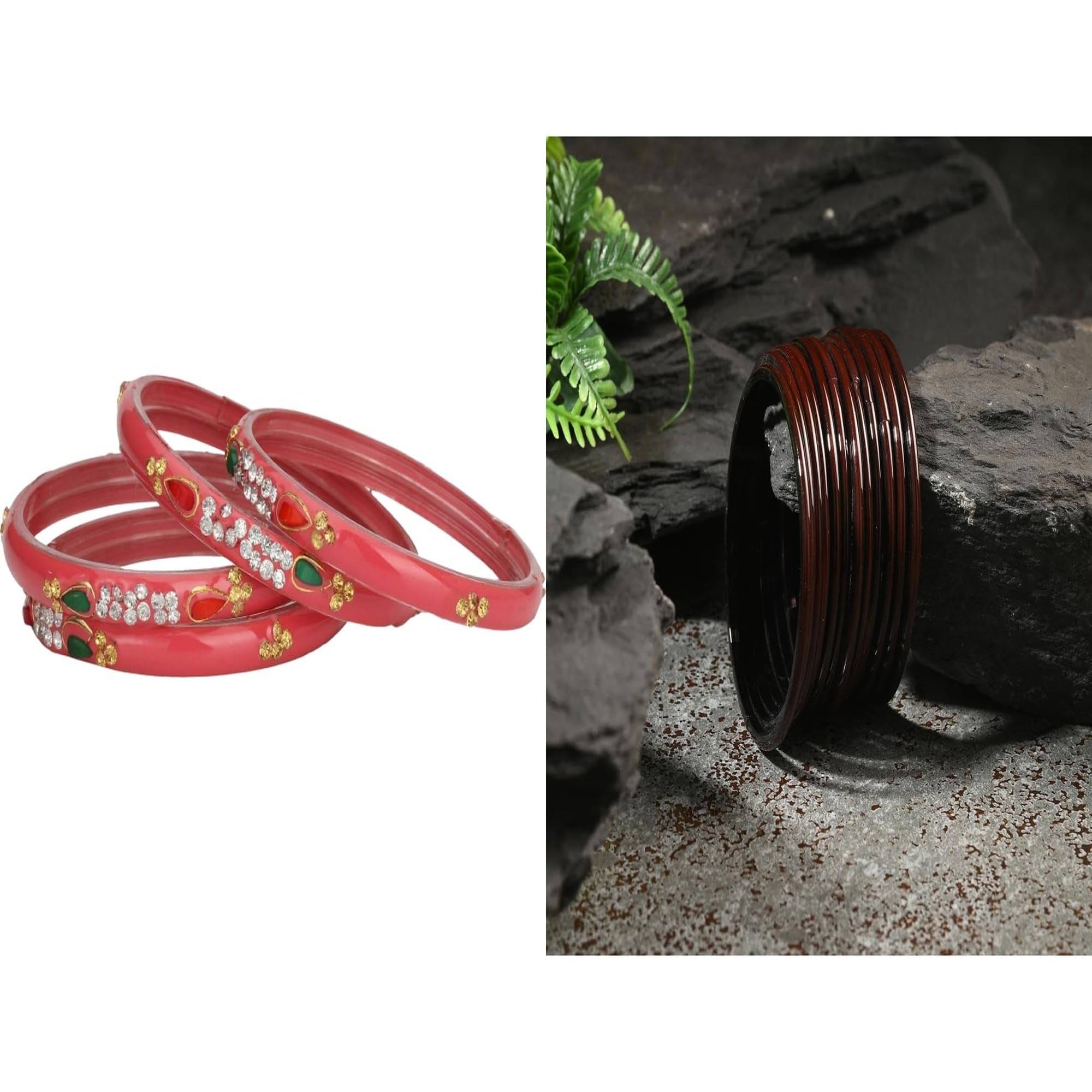 AFAST Multicolor Bangle Set ( Pack of 2 )     			AFAST Multicolor Bangle Set ( Pack of 2 )