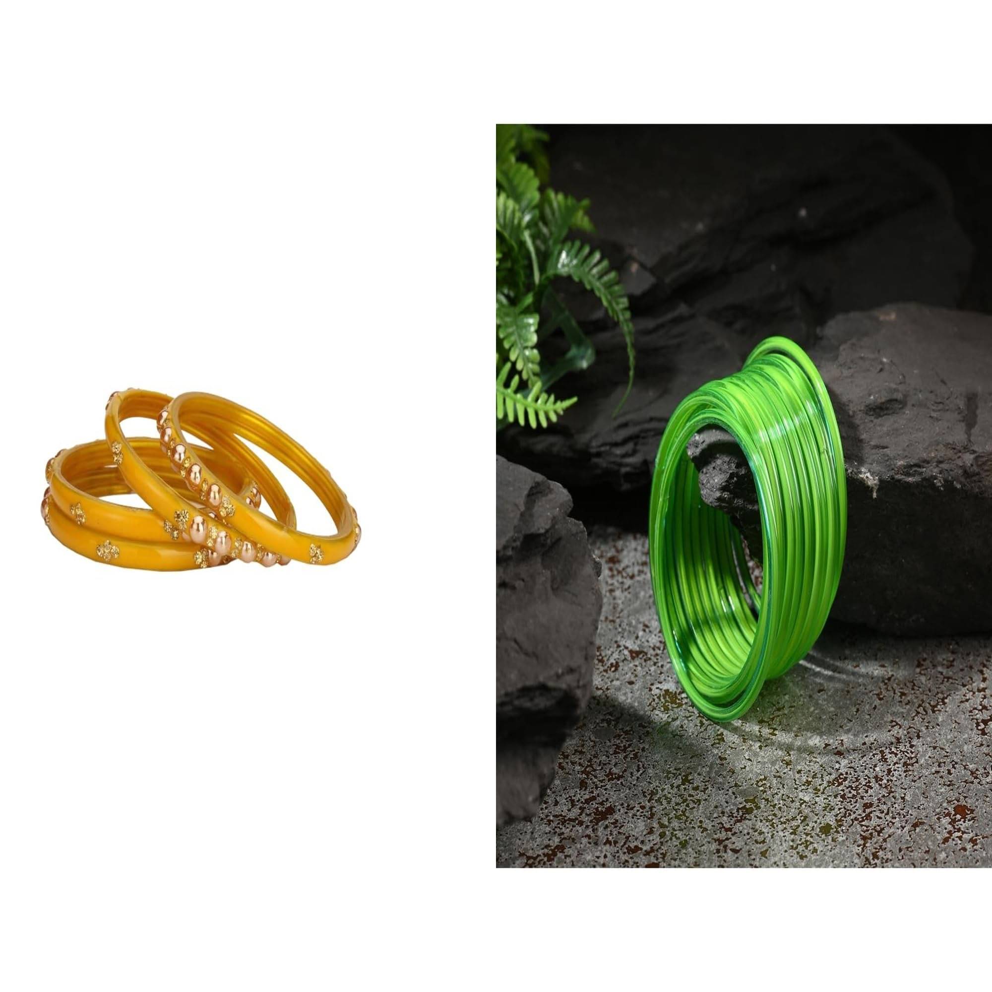 AFAST Multicolor Bangle Set ( Pack of 2 ) AFAST Multicolor Bangle Set ( Pack of 2 )