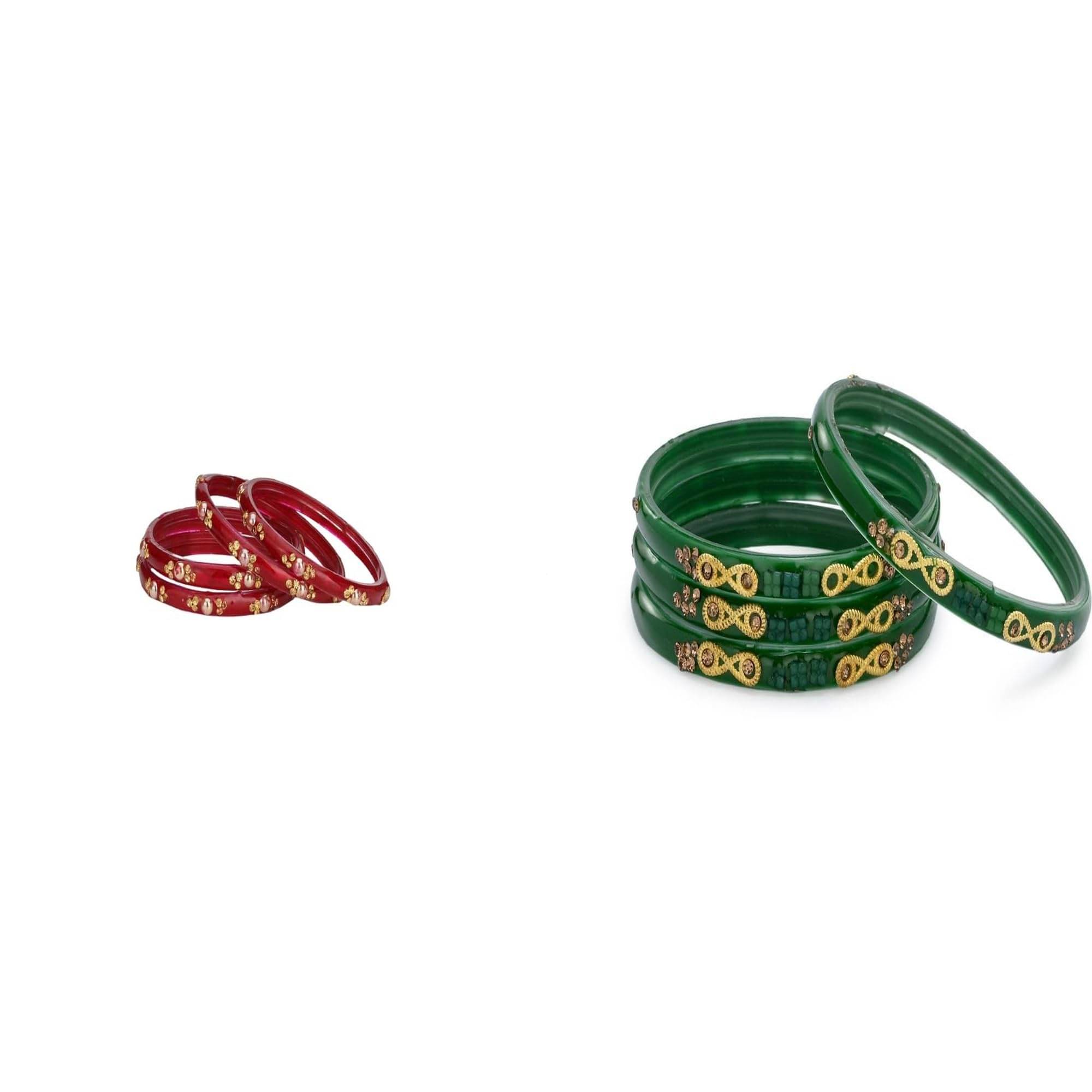 AFAST Multicolor Bangle Set ( Pack of 2 ) AFAST Multicolor Bangle Set ( Pack of 2 )