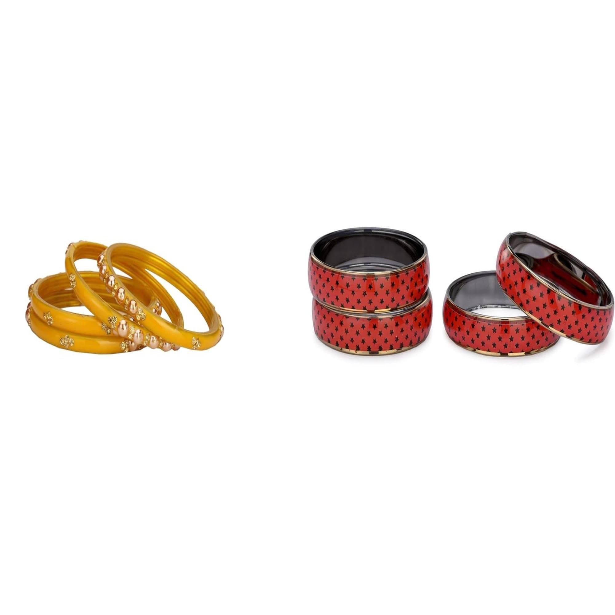     			AFAST Multicolor Bangle Set ( Pack of 2 )