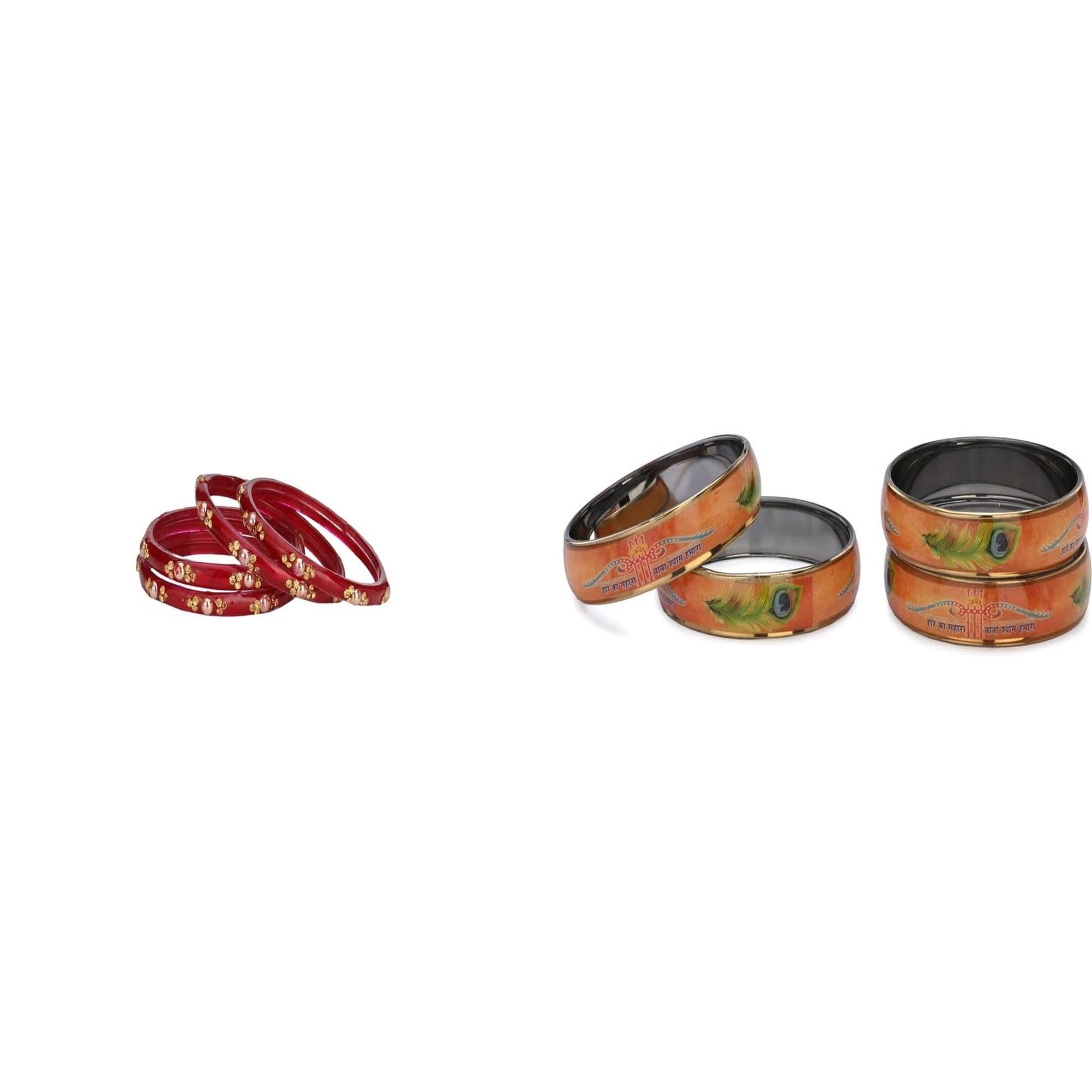 AFAST Multicolor Bangle Set ( Pack of 2 ) AFAST Multicolor Bangle Set ( Pack of 2 )