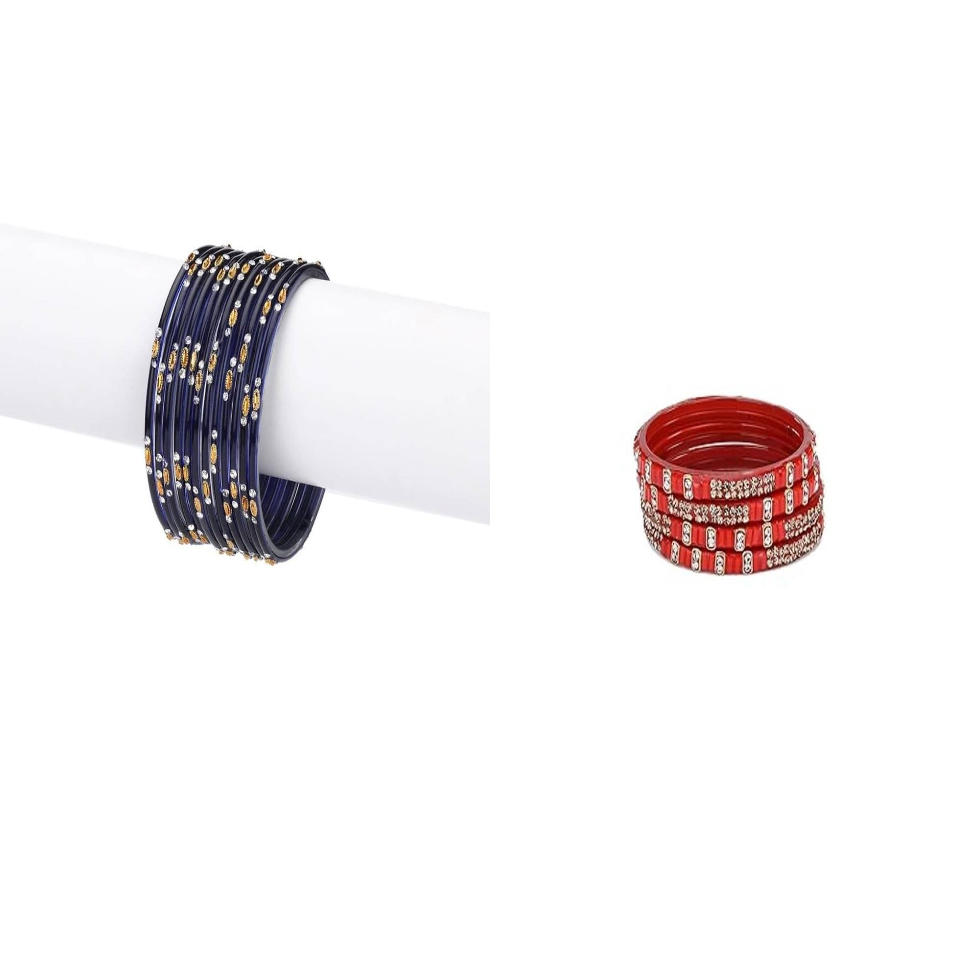 AFAST Multicolor Bangle Set ( Pack of 2 ) AFAST Multicolor Bangle Set ( Pack of 2 )