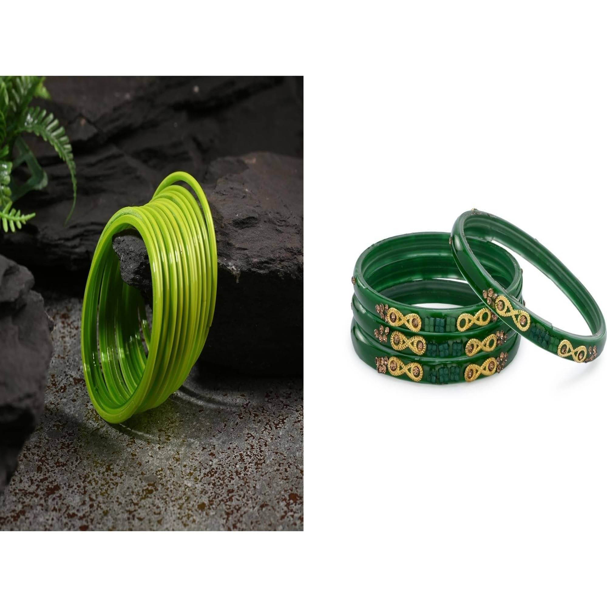     			AFAST Multicolor Bangle Set ( Pack of 2 )