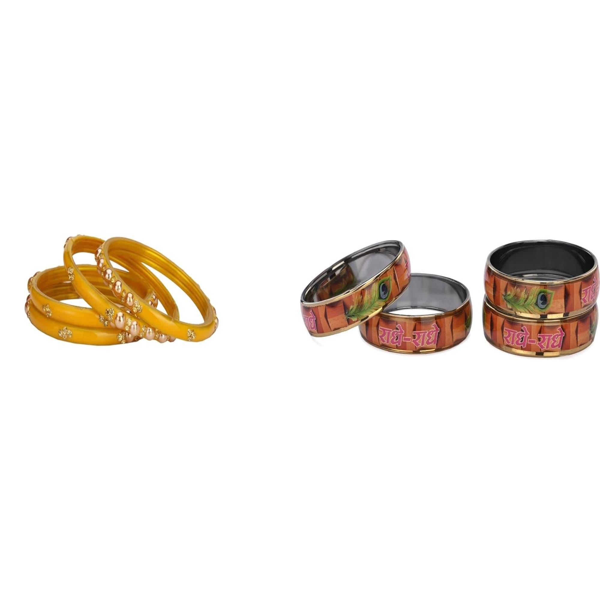 AFAST Multicolor Bangle Set ( Pack of 2 ) AFAST Multicolor Bangle Set ( Pack of 2 )
