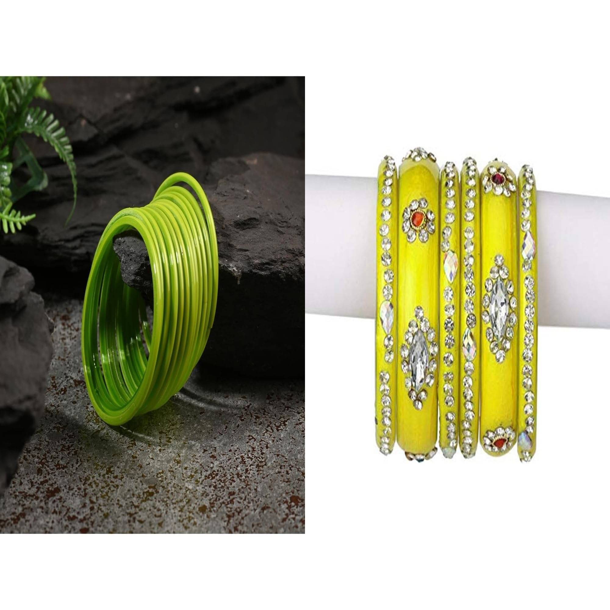     			AFAST Multicolor Bangle Set ( Pack of 2 )