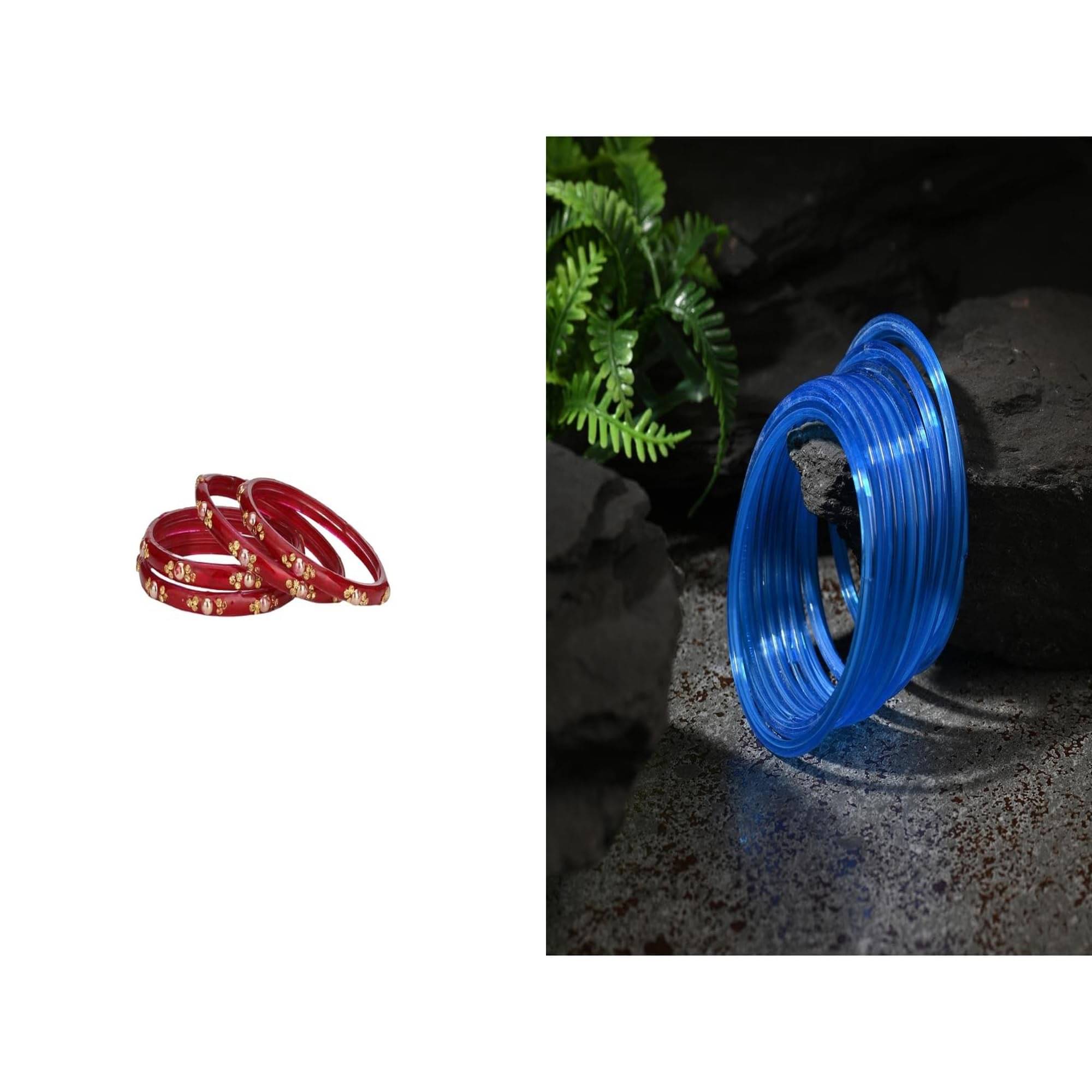 AFAST Multicolor Bangle Set ( Pack of 2 ) AFAST Multicolor Bangle Set ( Pack of 2 )