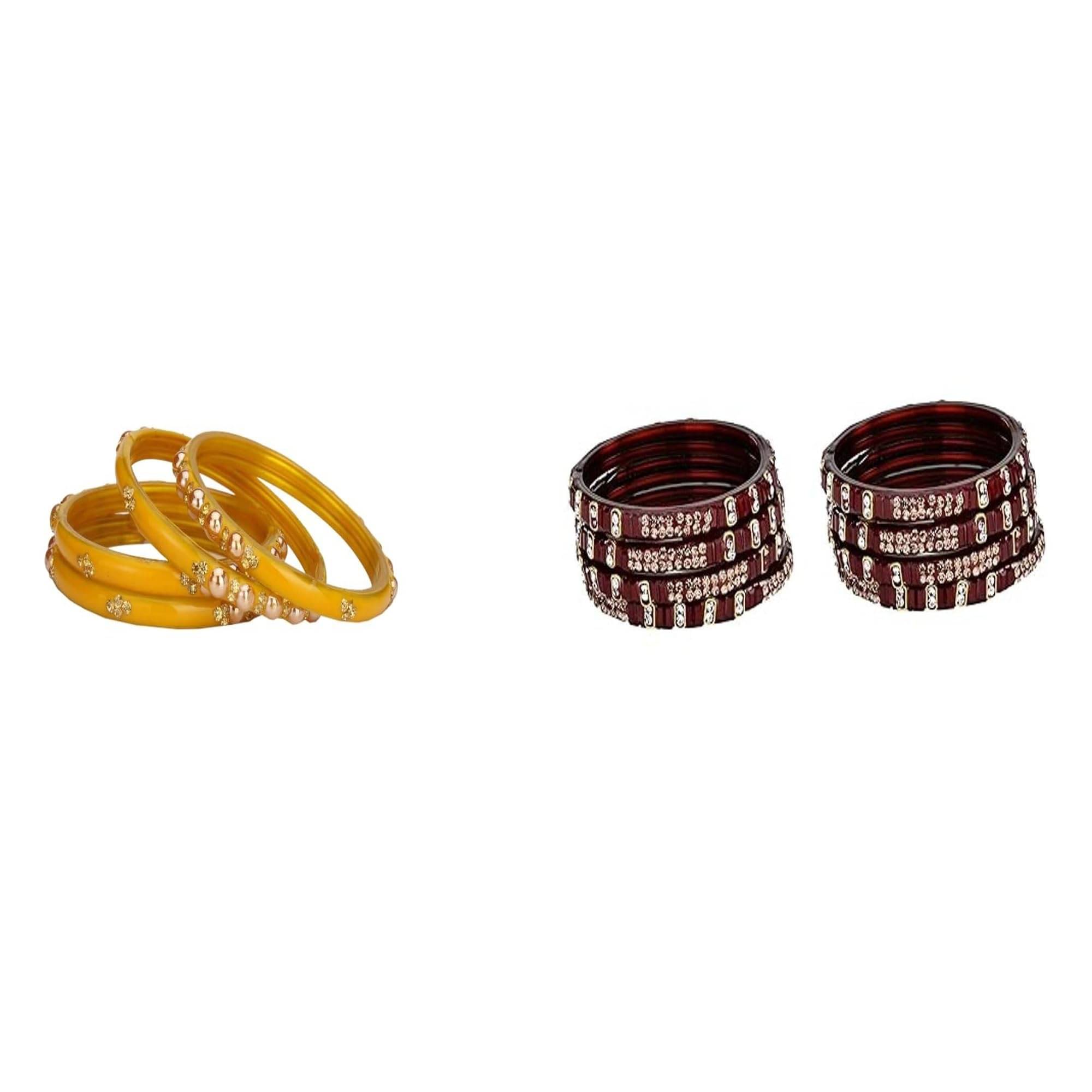 AFAST Multicolor Bangle Set ( Pack of 2 ) AFAST Multicolor Bangle Set ( Pack of 2 )