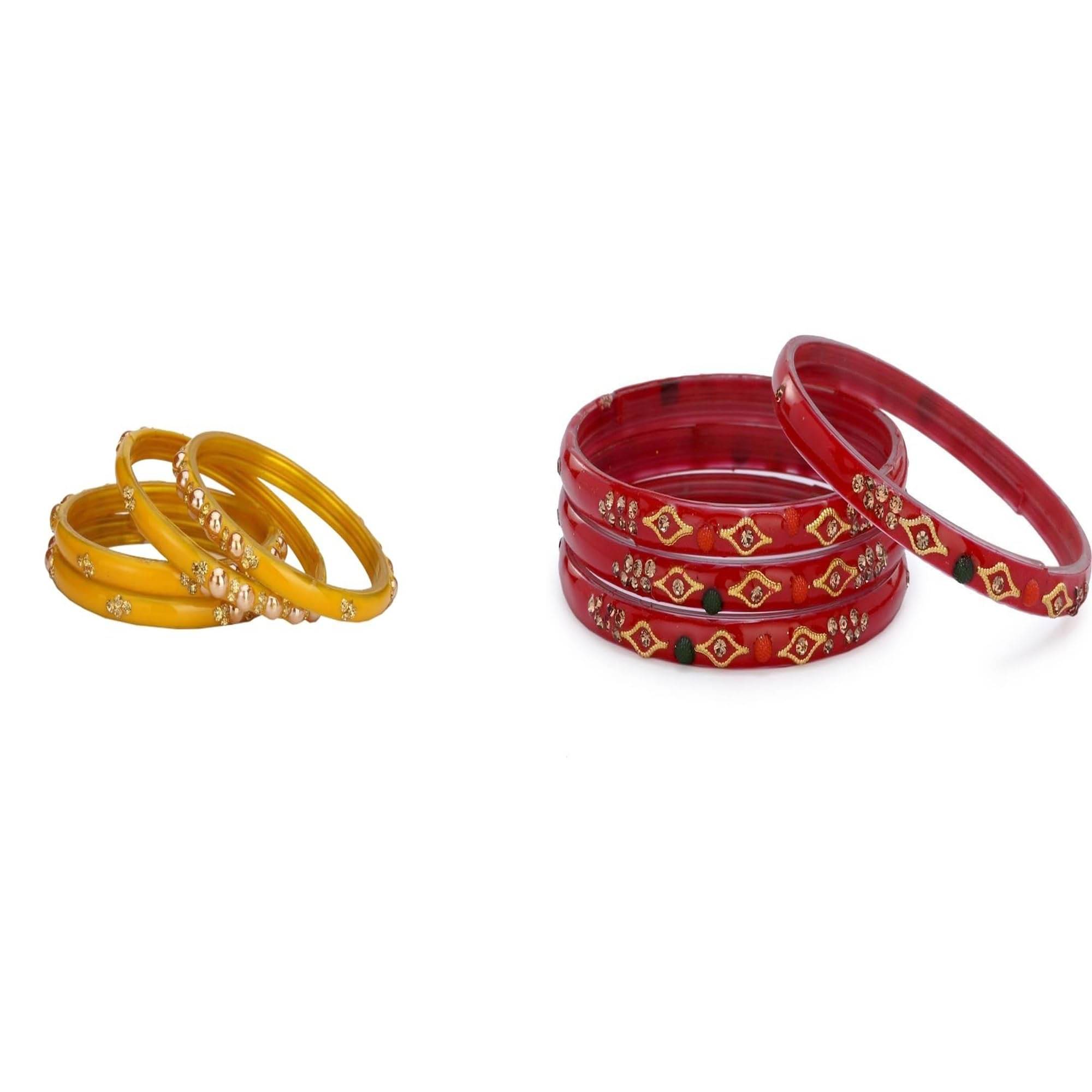 AFAST Multicolor Bangle Set ( Pack of 2 ) AFAST Multicolor Bangle Set ( Pack of 2 )