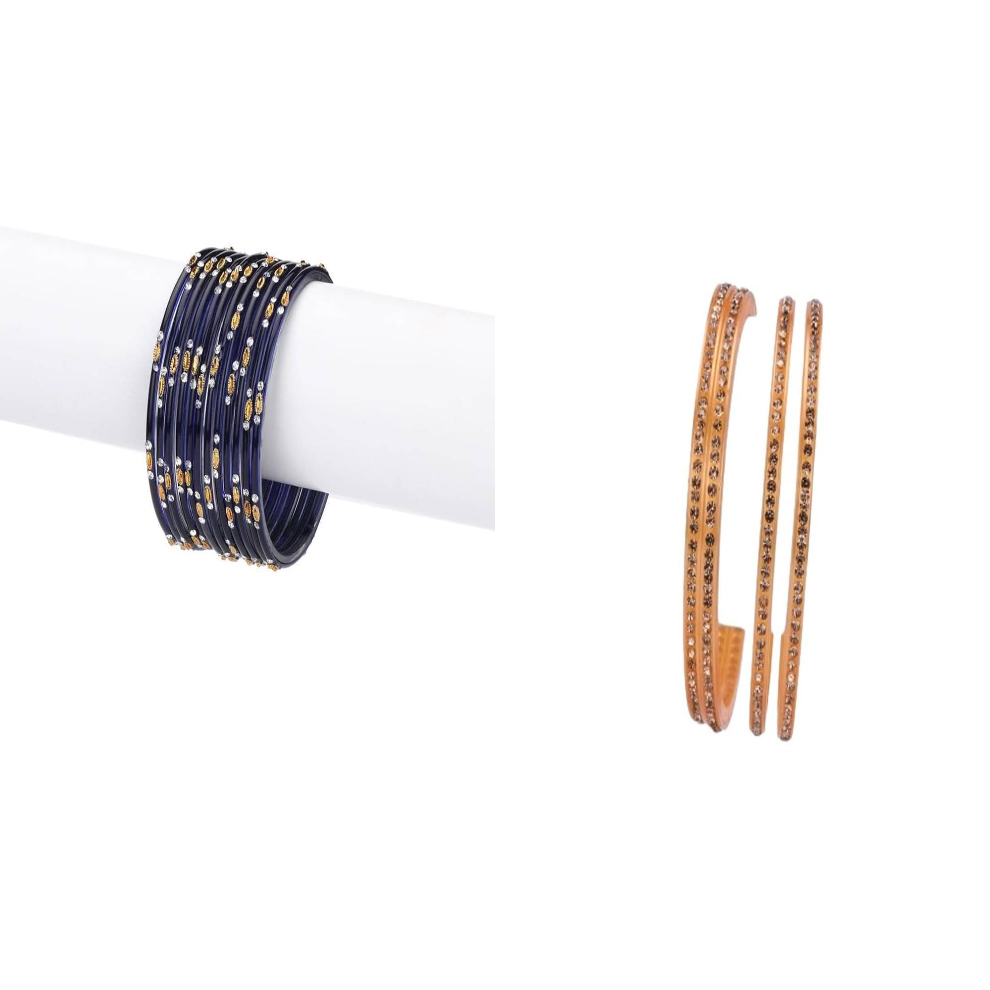 AFAST Multicolor Bangle Set ( Pack of 2 ) AFAST Multicolor Bangle Set ( Pack of 2 )