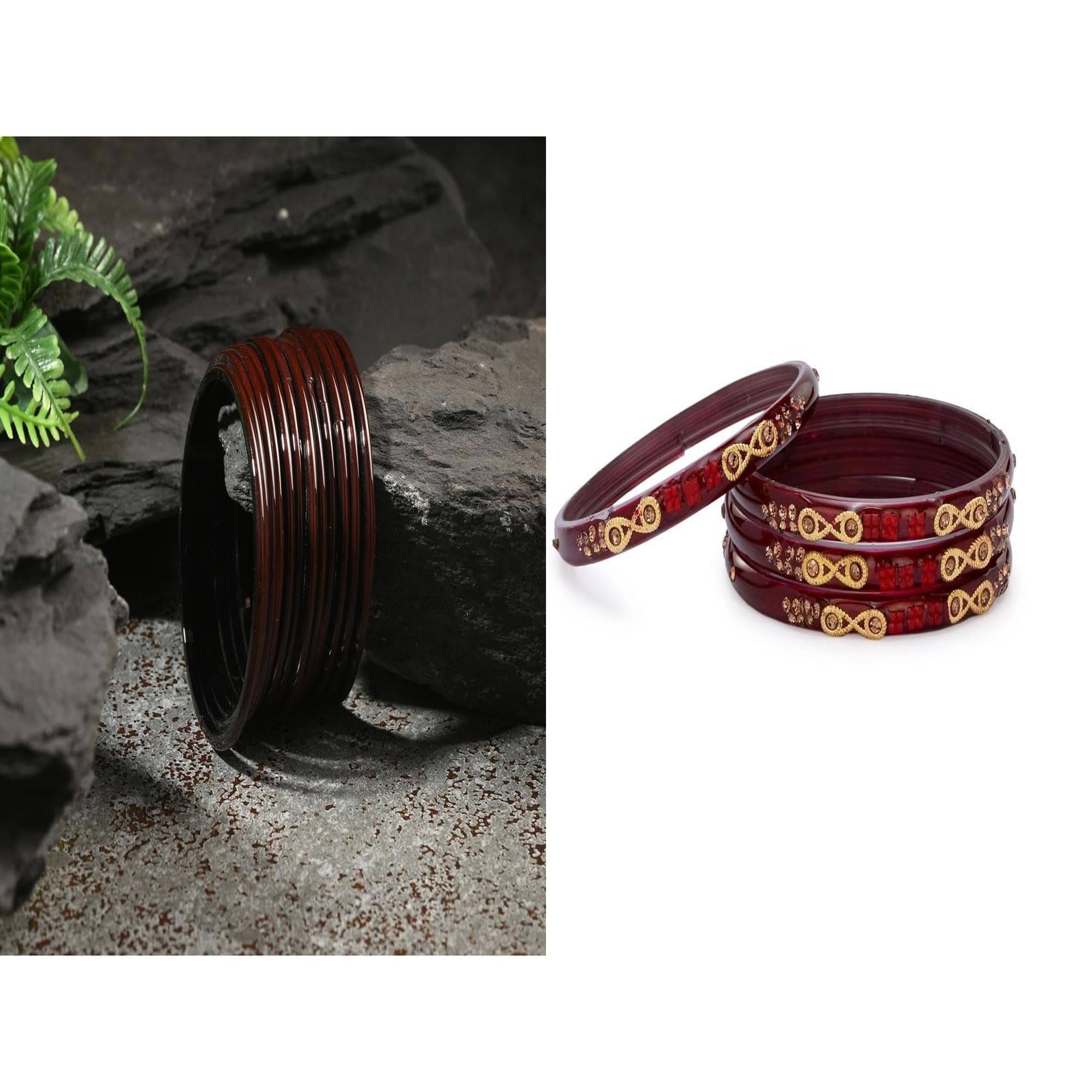     			AFAST Multicolor Bangle Set ( Pack of 2 )
