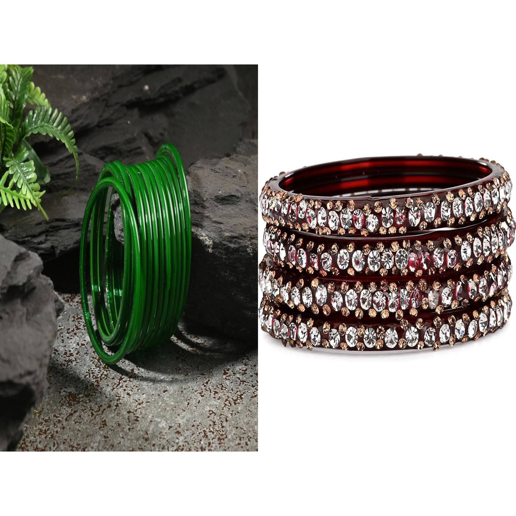 AFAST Multicolor Bangle Set ( Pack of 2 )     			AFAST Multicolor Bangle Set ( Pack of 2 )