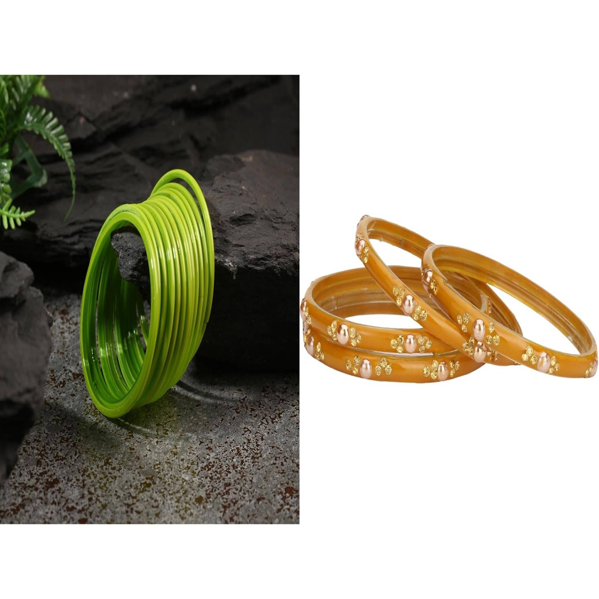     			AFAST Multicolor Bangle Set ( Pack of 2 )
