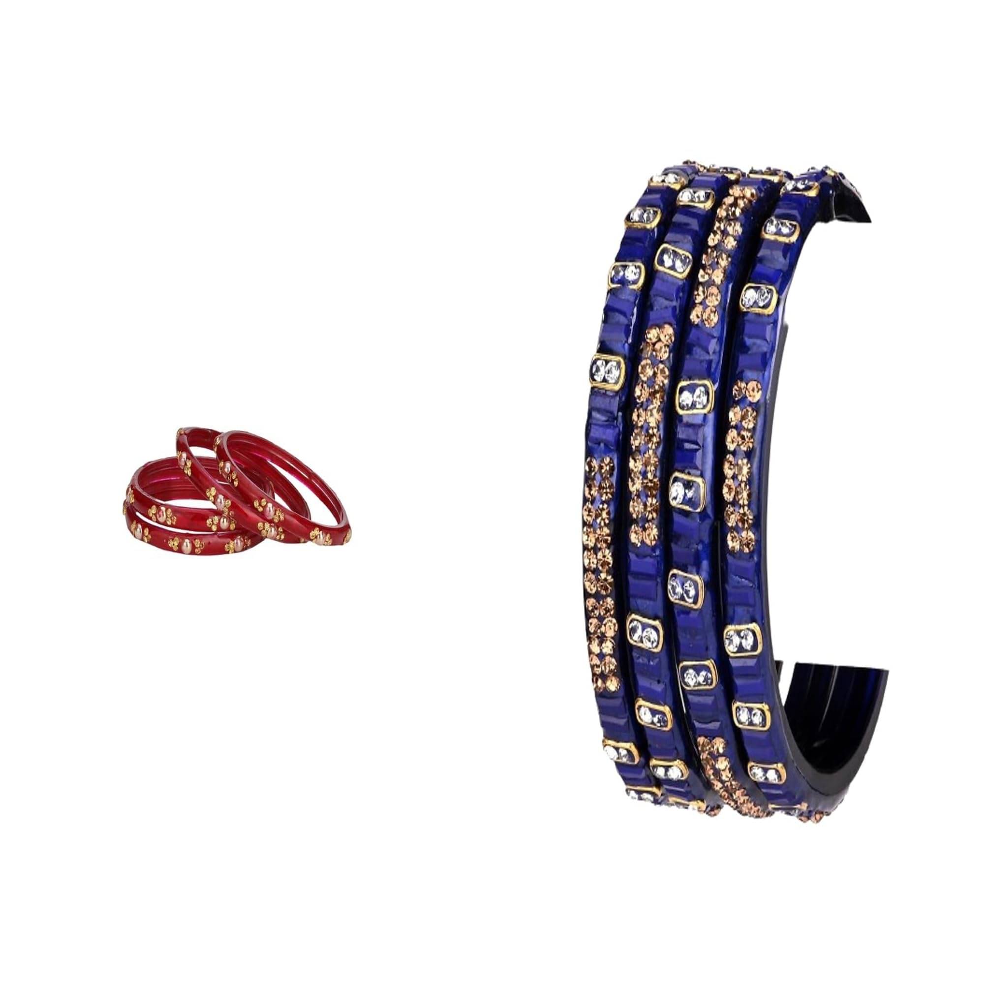 AFAST Multicolor Bangle Set ( Pack of 2 ) AFAST Multicolor Bangle Set ( Pack of 2 )