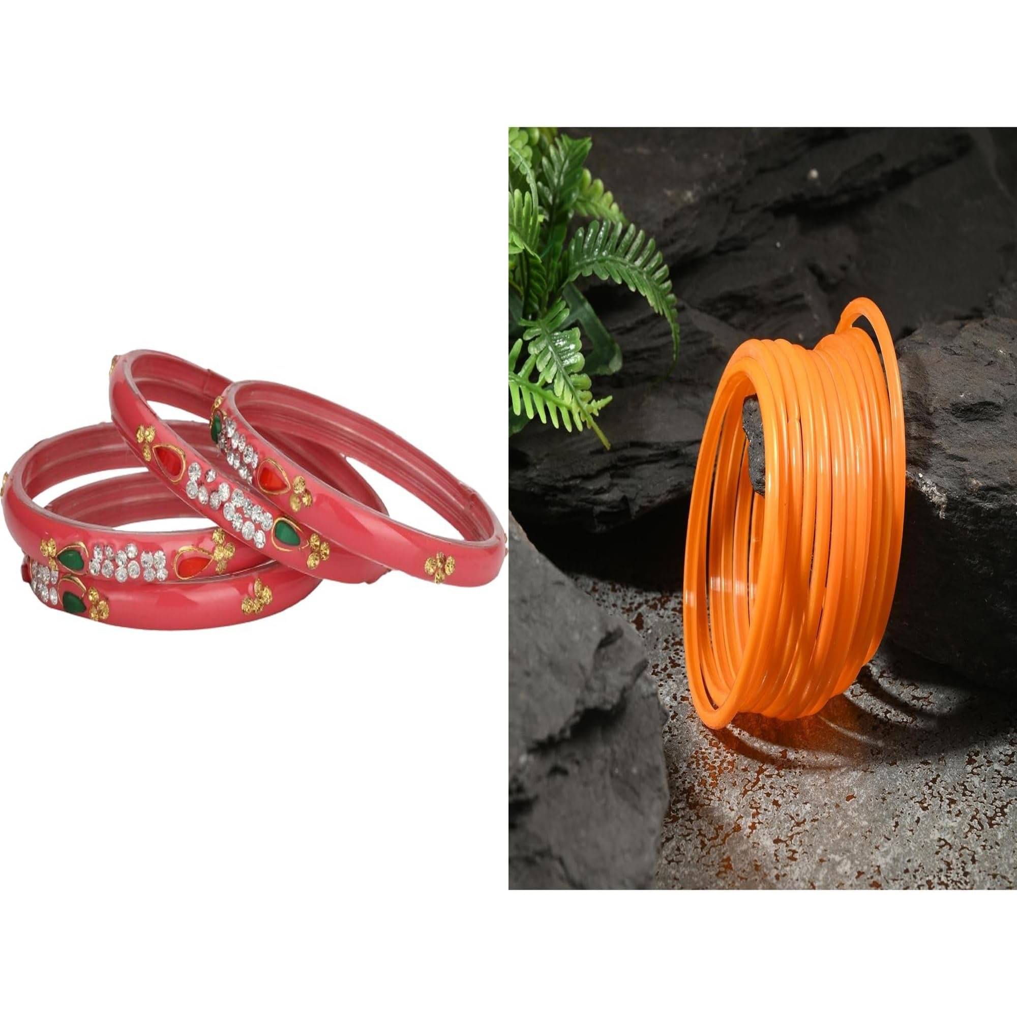 AFAST Multicolor Bangle Set ( Pack of 2 ) AFAST Multicolor Bangle Set ( Pack of 2 )