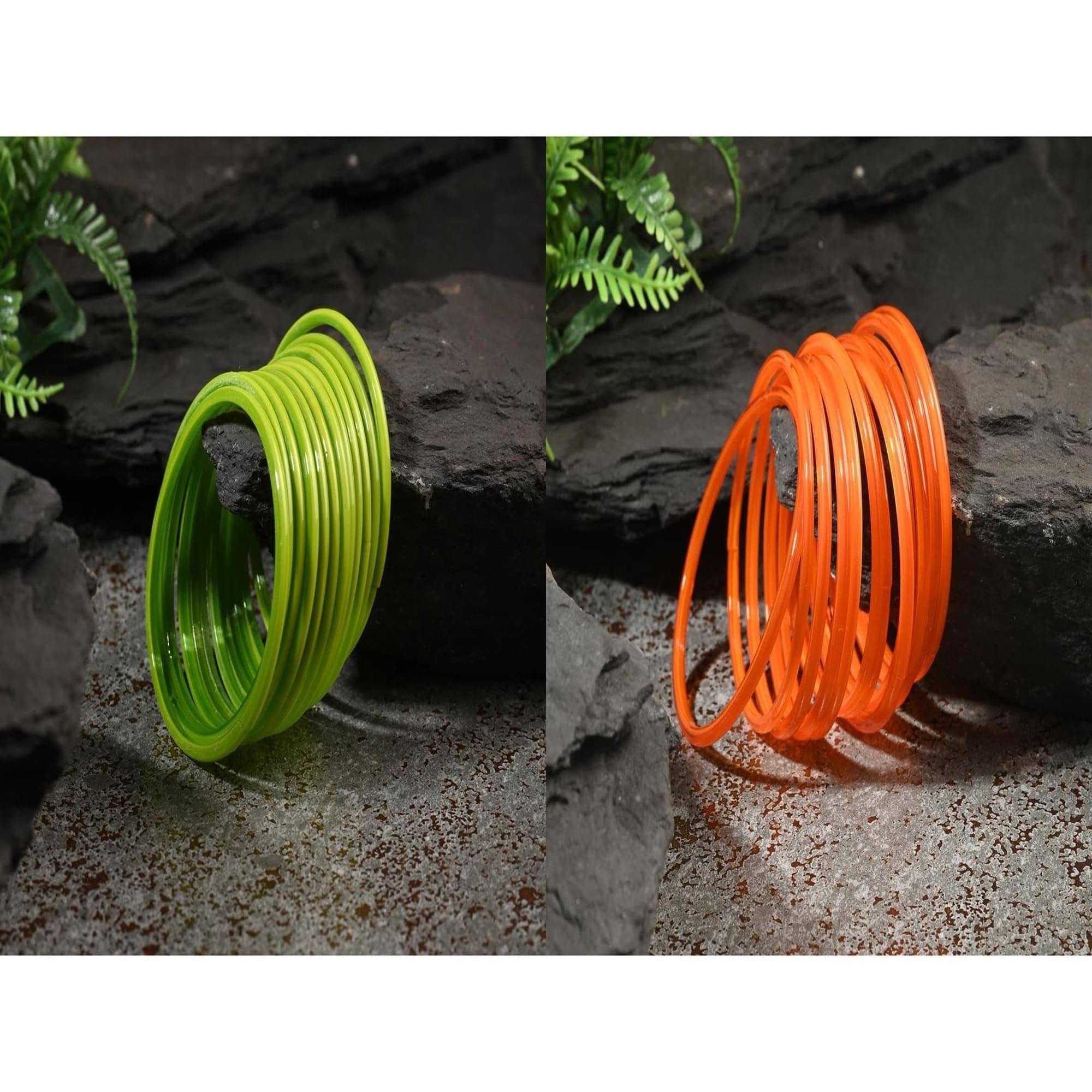 AFAST Multicolor Bangle Set ( Pack of 2 ) AFAST Multicolor Bangle Set ( Pack of 2 )