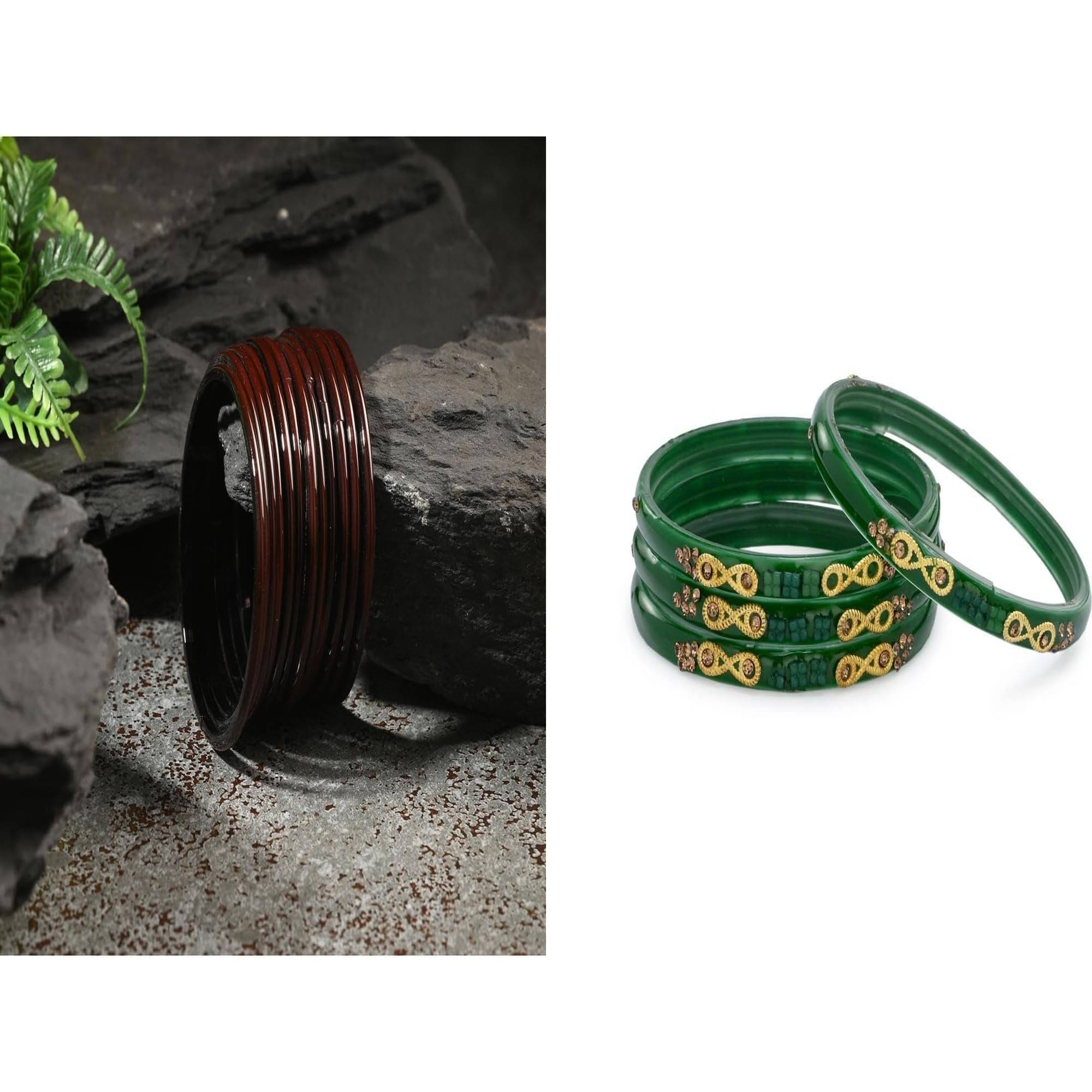     			AFAST Multicolor Bangle Set ( Pack of 2 )