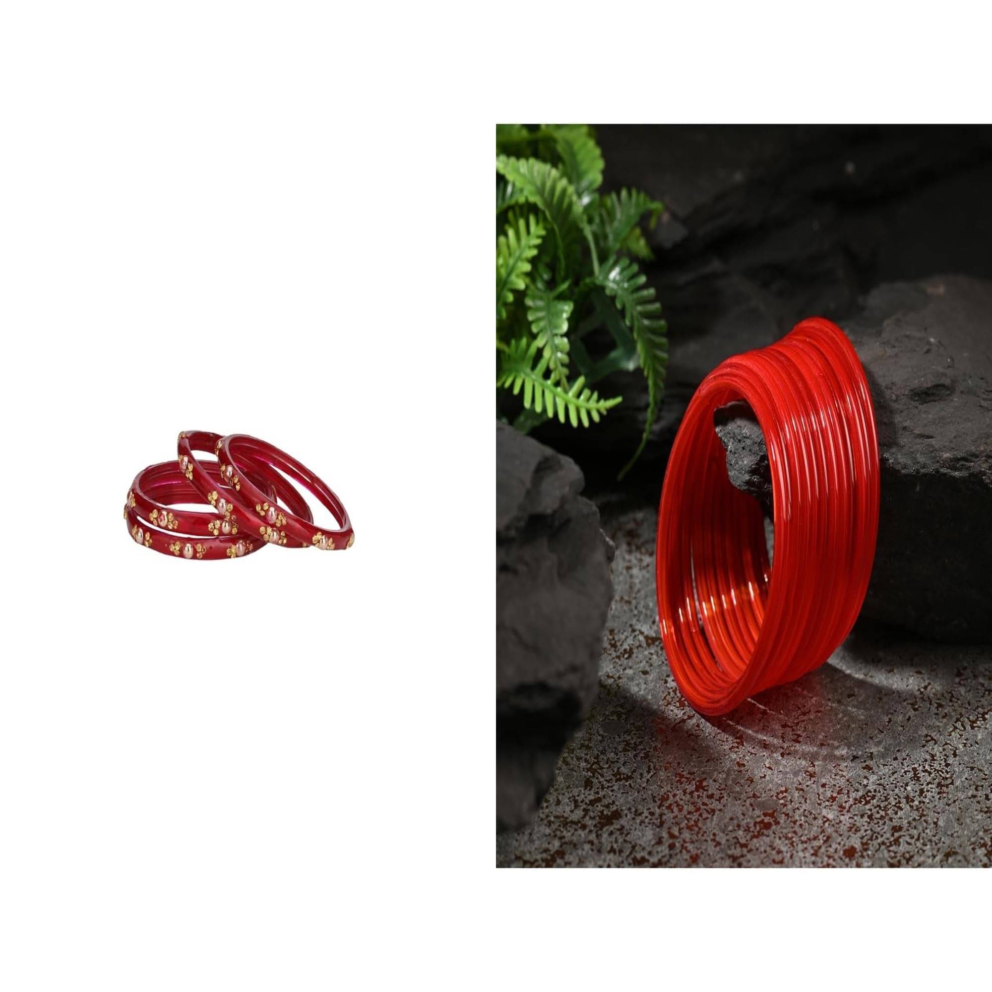     			AFAST Multicolor Bangle Set ( Pack of 2 )