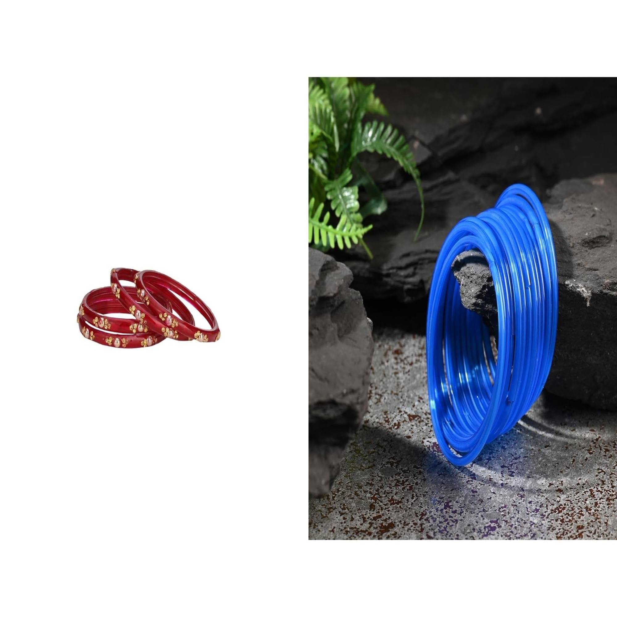     			AFAST Multicolor Bangle Set ( Pack of 2 )