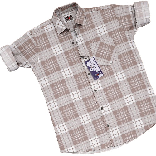 Nexra Creation Cotton Blend Regular Fit Checks Full Sleeves Men's Casual Shirt - Brown ( Pack of 1 ) Nexra Creation Cotton Blend Regular Fit Checks Full Sleeves Men's Casual Shirt - Brown ( Pack of 1 )