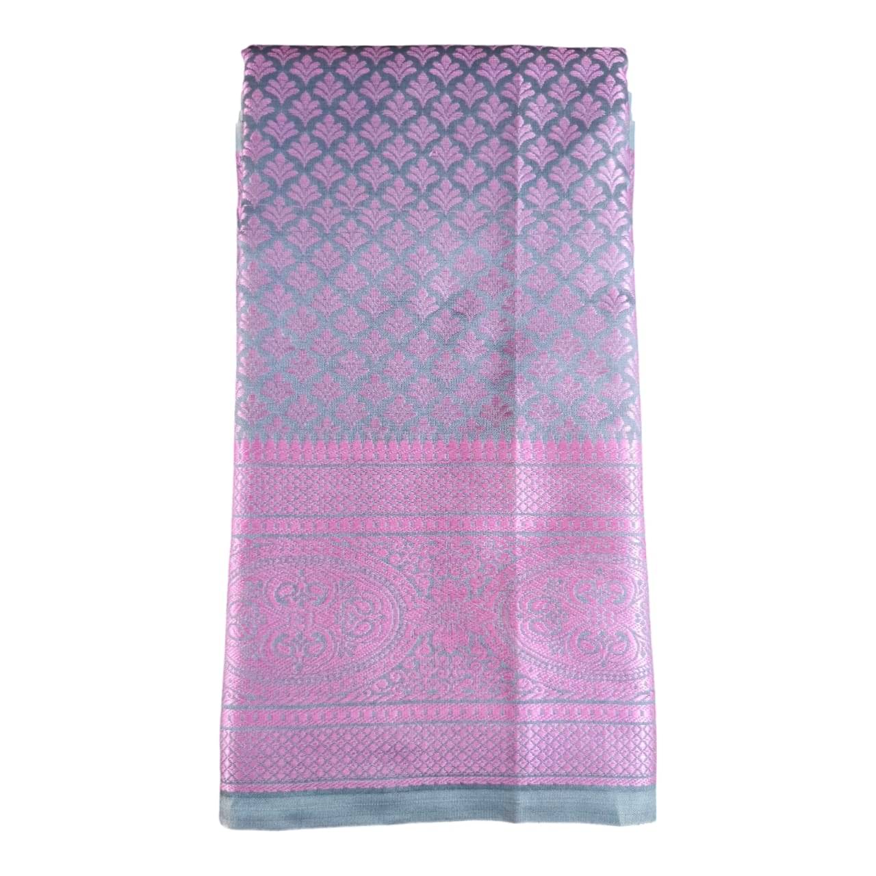 Anaya Saree Art Silk Self Design Banarasi saree With Unstitched Blouse Piece ( Multicolor )     			Anaya Saree Art Silk Self Design Banarasi saree With Unstitched Blouse Piece ( Multicolor )