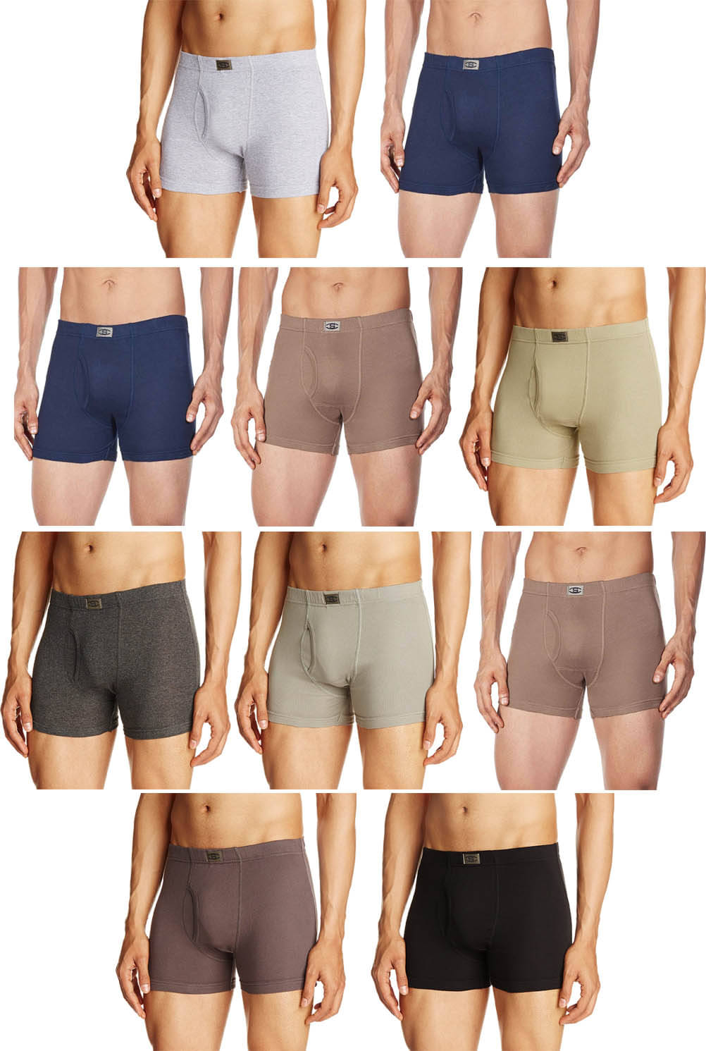 Dixcy Scott Pack of 10 Cotton Trunks For Men's ( Multicolor ) Dixcy Scott Pack of 10 Cotton Trunks For Men's ( Multicolor )