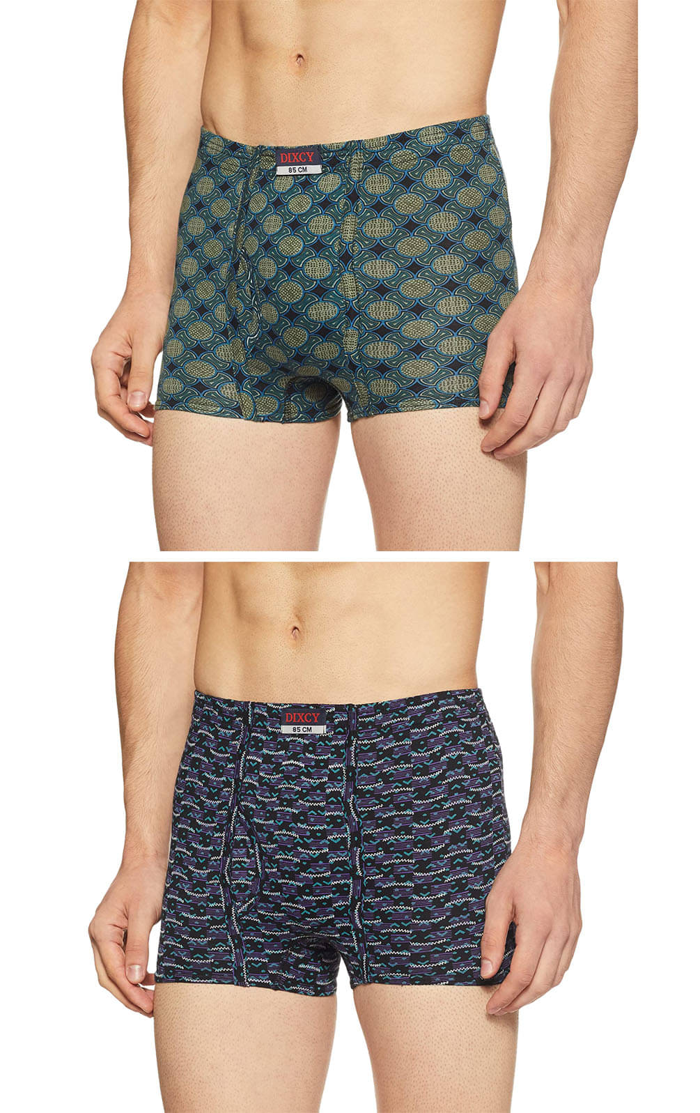     			Dixcy Scott Pack of 2 Cotton Trunks For Men's ( Multicolor )