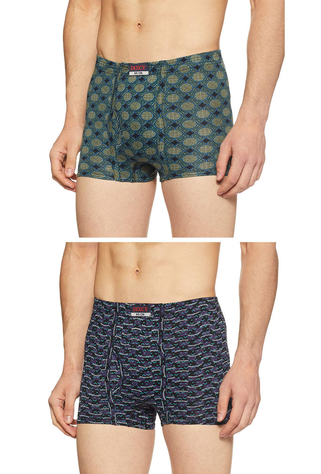 Dixcy Scott Pack of 2 Cotton Trunks For Men's ( Multicolor ) Dixcy Scott Pack of 2 Cotton Trunks For Men's ( Multicolor )