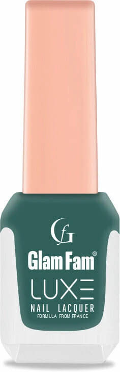     			GLAMFAM Green Nail Polish 12 ( Pack of 1 )
