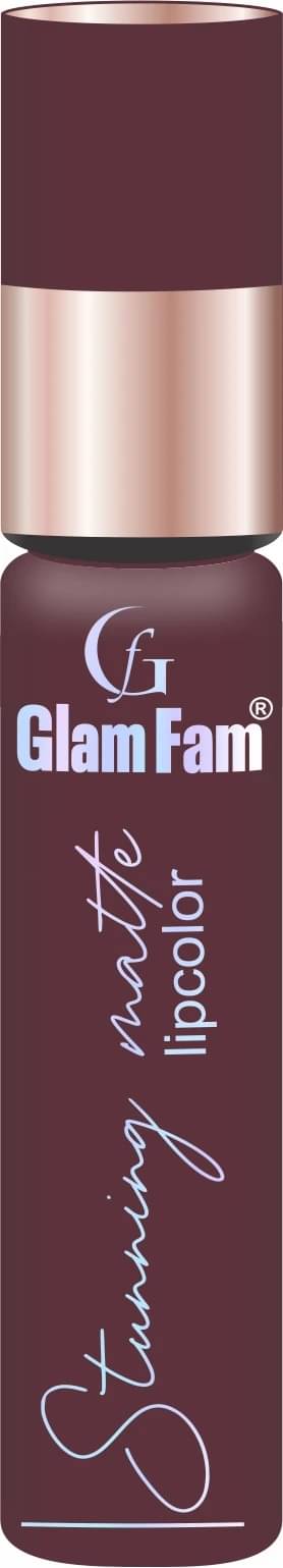 GLAMFAM Maroon Matte Smudge Free Liquid Lipstick ( Pack of 1 ) GLAMFAM Maroon Matte Smudge Free Liquid Lipstick ( Pack of 1 )