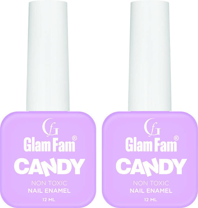     			GLAMFAM Multi Nail Polish 24 ( Pack of 2 )