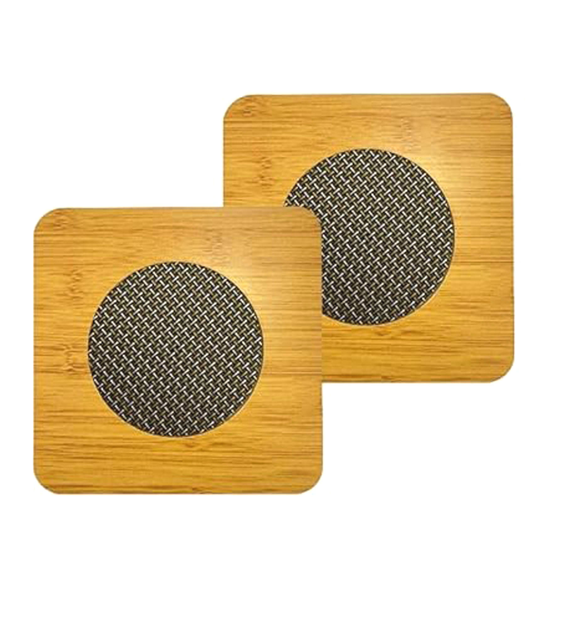 Heating Insulation Resistant Natural Bamboo Wooden Coaster Heat Table Ware Pad Set of 2 Bamboo Coaster Heating Insulation Resistant Natural Bamboo Wooden Coaster Heat Table Ware Pad Set of 2 Bamboo Coaster