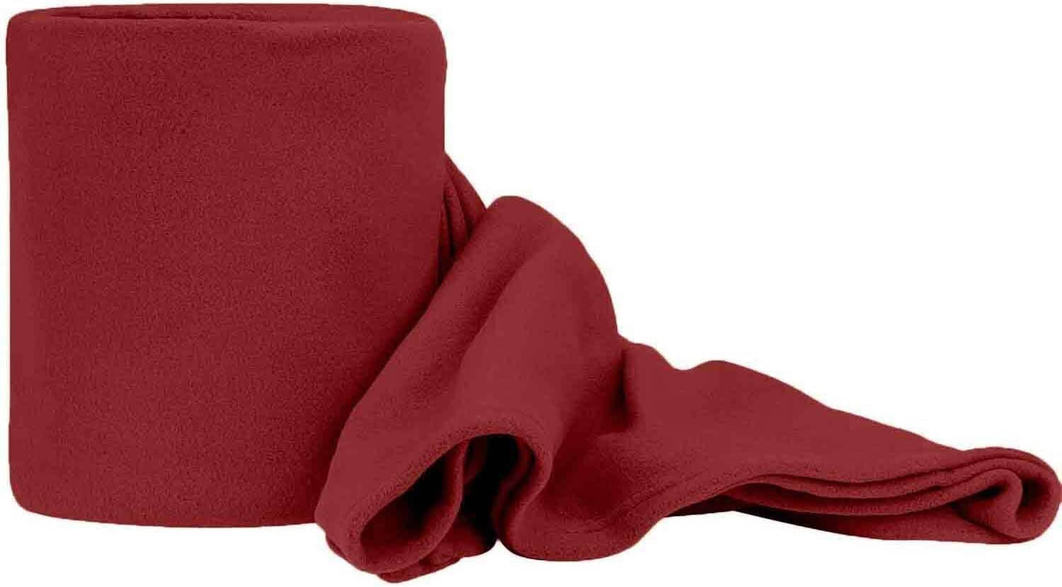KHUSHRIT Fleece Solid Single Bed Blanket ( 150 cm x 152 cm ) - Red ( Pack of 1 ) KHUSHRIT Fleece Solid Single Bed Blanket ( 150 cm x 152 cm ) - Red ( Pack of 1 )