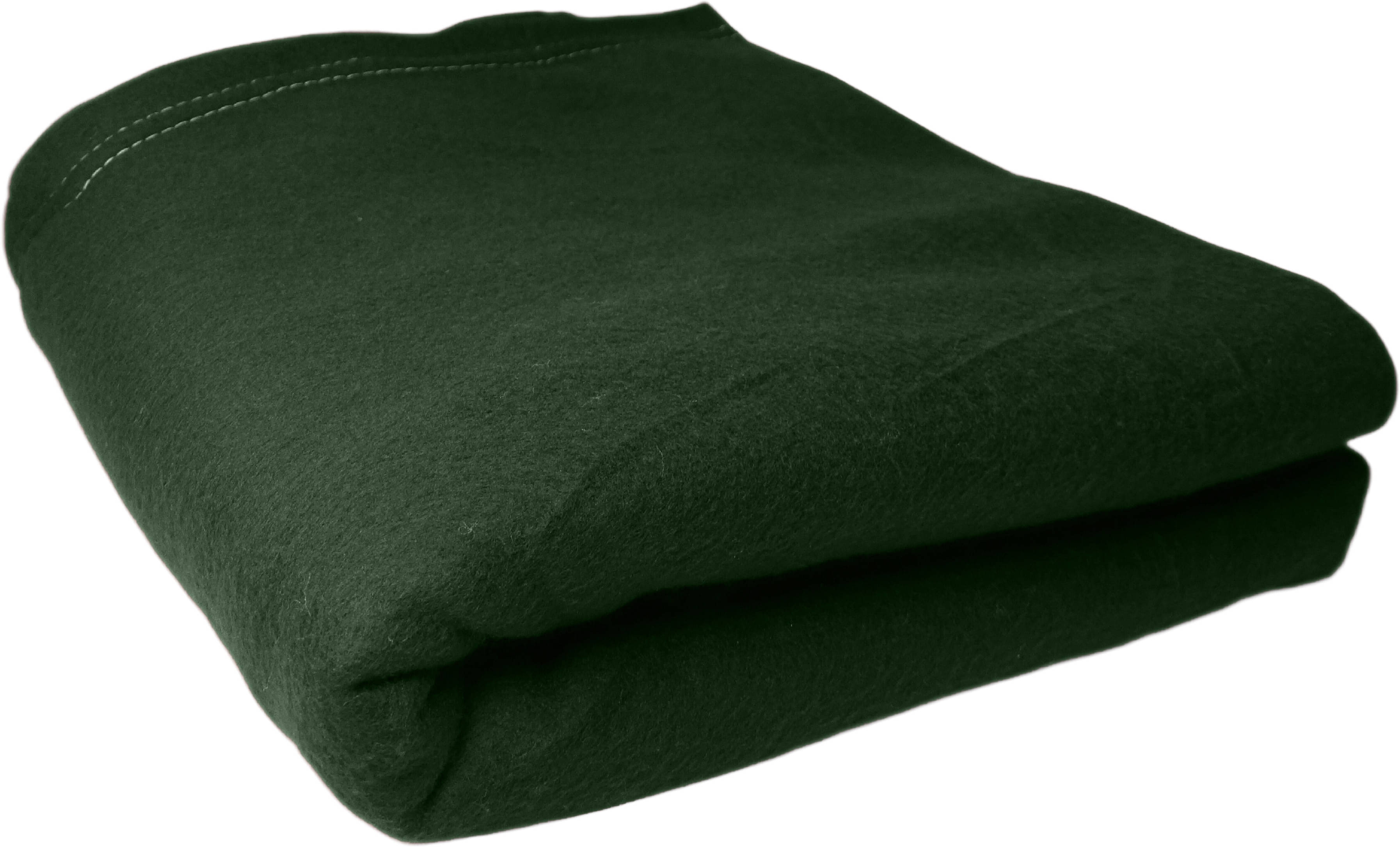     			KHUSHRIT Fleece Solid Single Bed Blanket ( 220 cm x 150 cm ) - Green ( Pack of 1 )