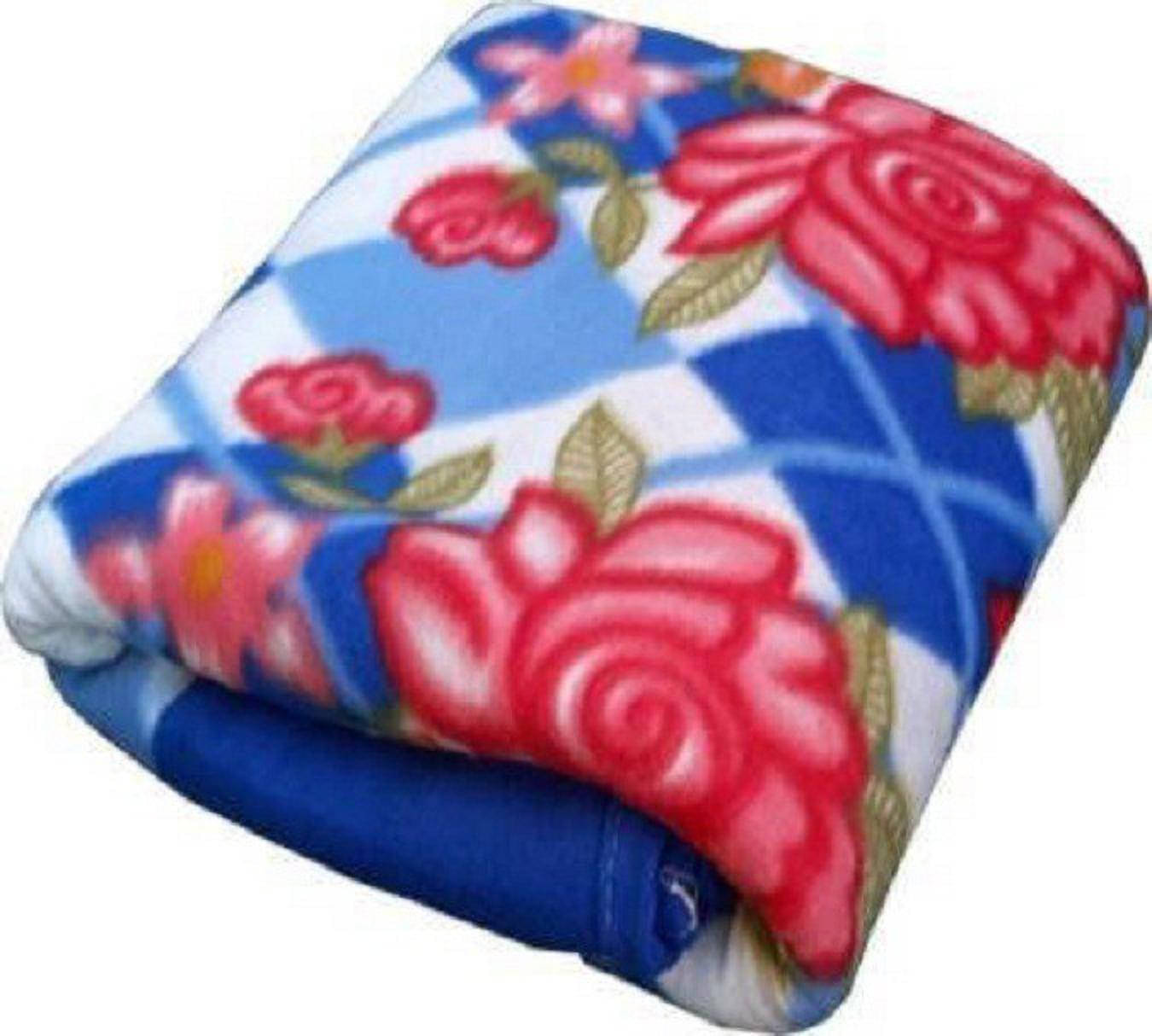     			KHUSHRIT Fleece Solid Single Bed Blanket ( 210 cm x 140 cm ) - Blue ( Pack of 1 )