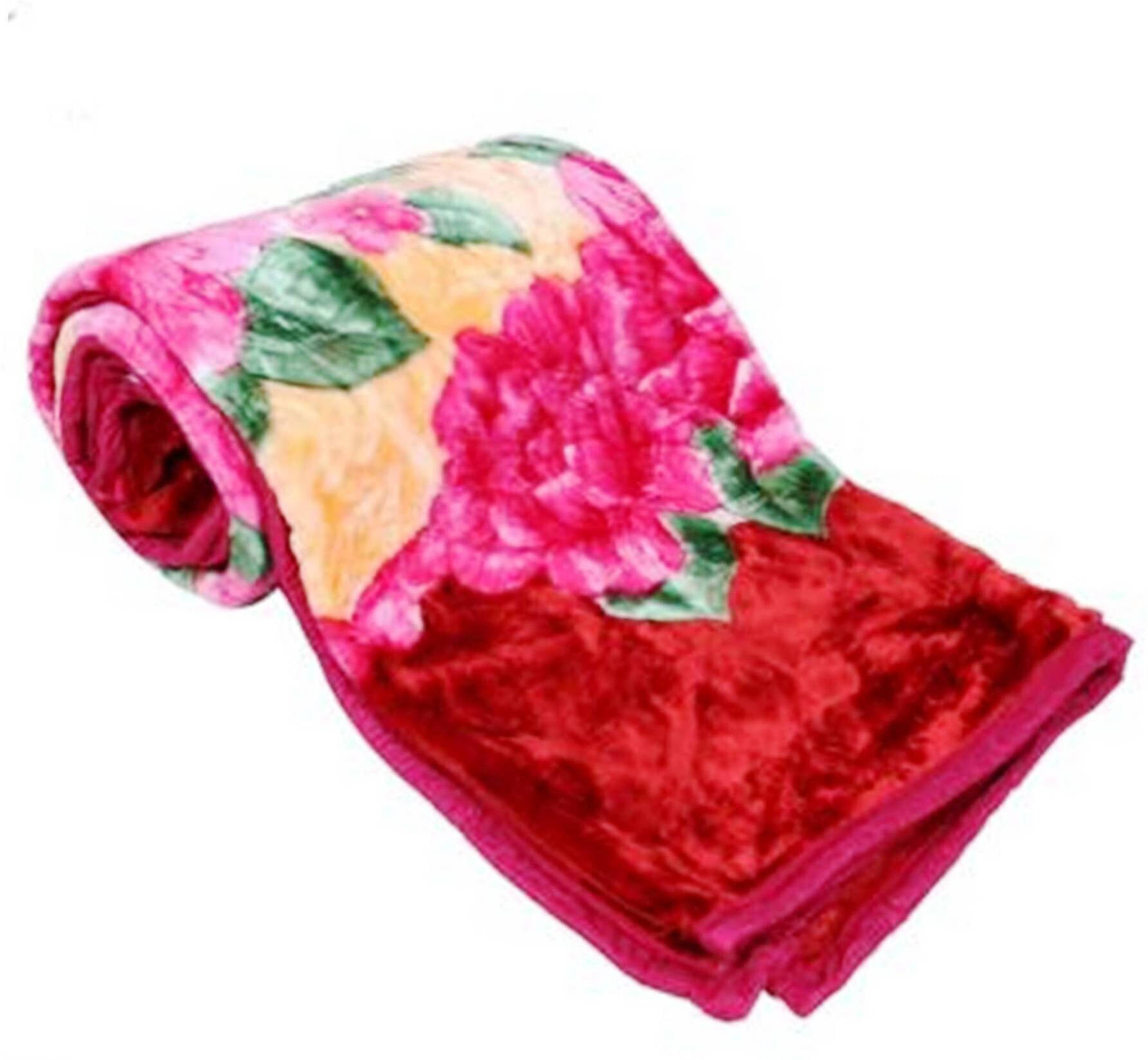 KHUSHRIT Mink Solid Double Bed Blanket ( 240 cm x 220 cm ) - Multi ( Pack of 1 ) KHUSHRIT Mink Solid Double Bed Blanket ( 240 cm x 220 cm ) - Multi ( Pack of 1 )