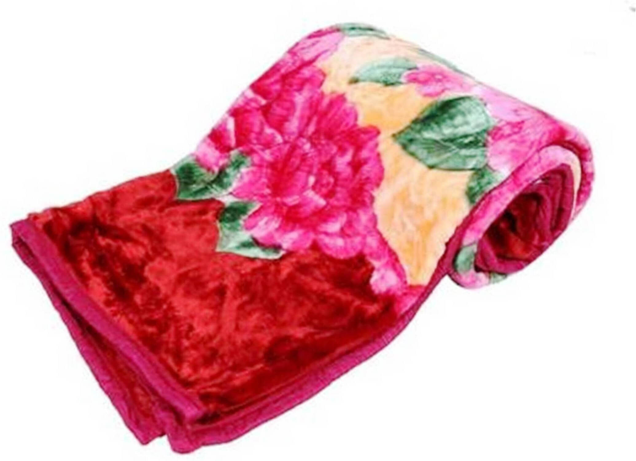 KHUSHRIT Mink Solid Double Bed Blanket ( 240 cm x 220 cm ) - Multi ( Pack of 1 ) KHUSHRIT Mink Solid Double Bed Blanket ( 240 cm x 220 cm ) - Multi ( Pack of 1 )