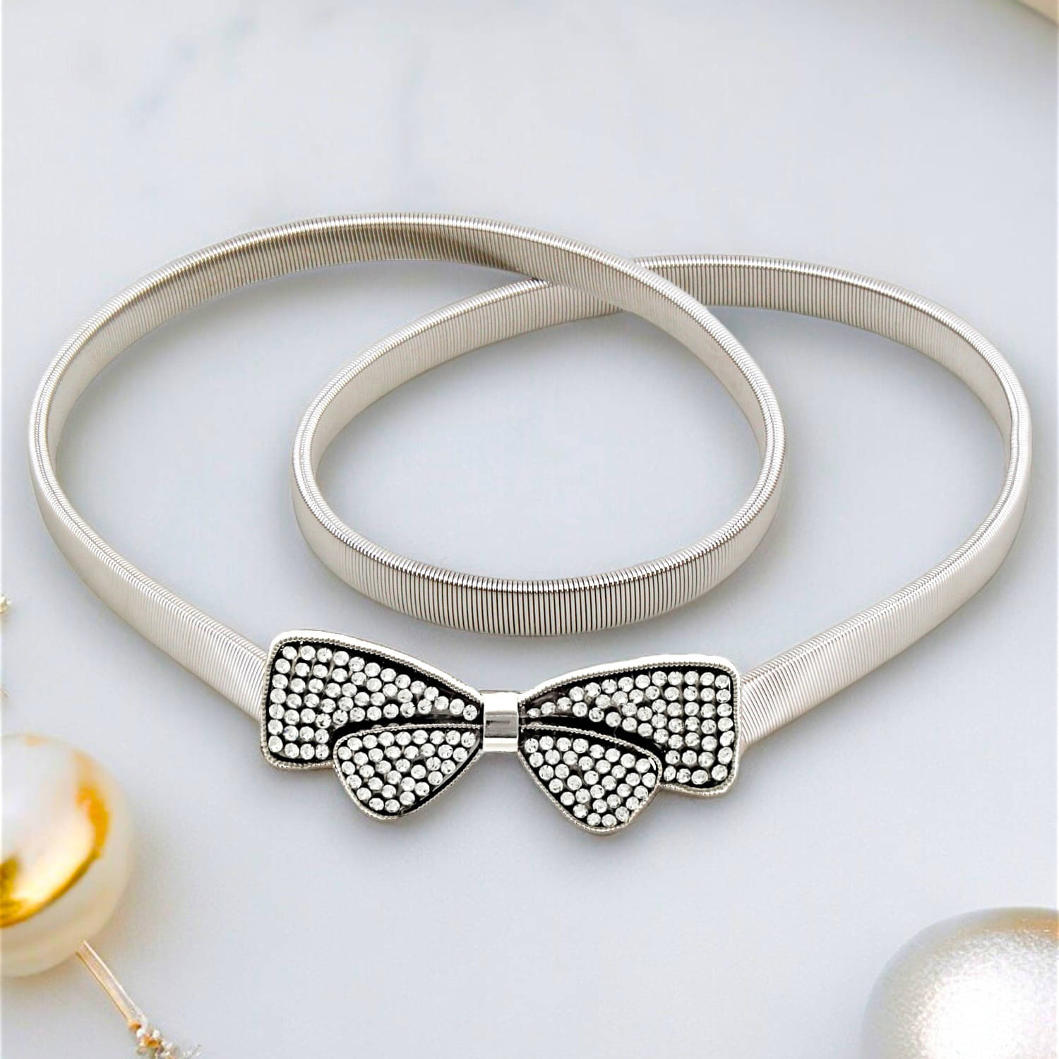 LUCKY JEWELLERY Silver Kamarband ( Pack of 1 ) LUCKY JEWELLERY Silver Kamarband ( Pack of 1 )